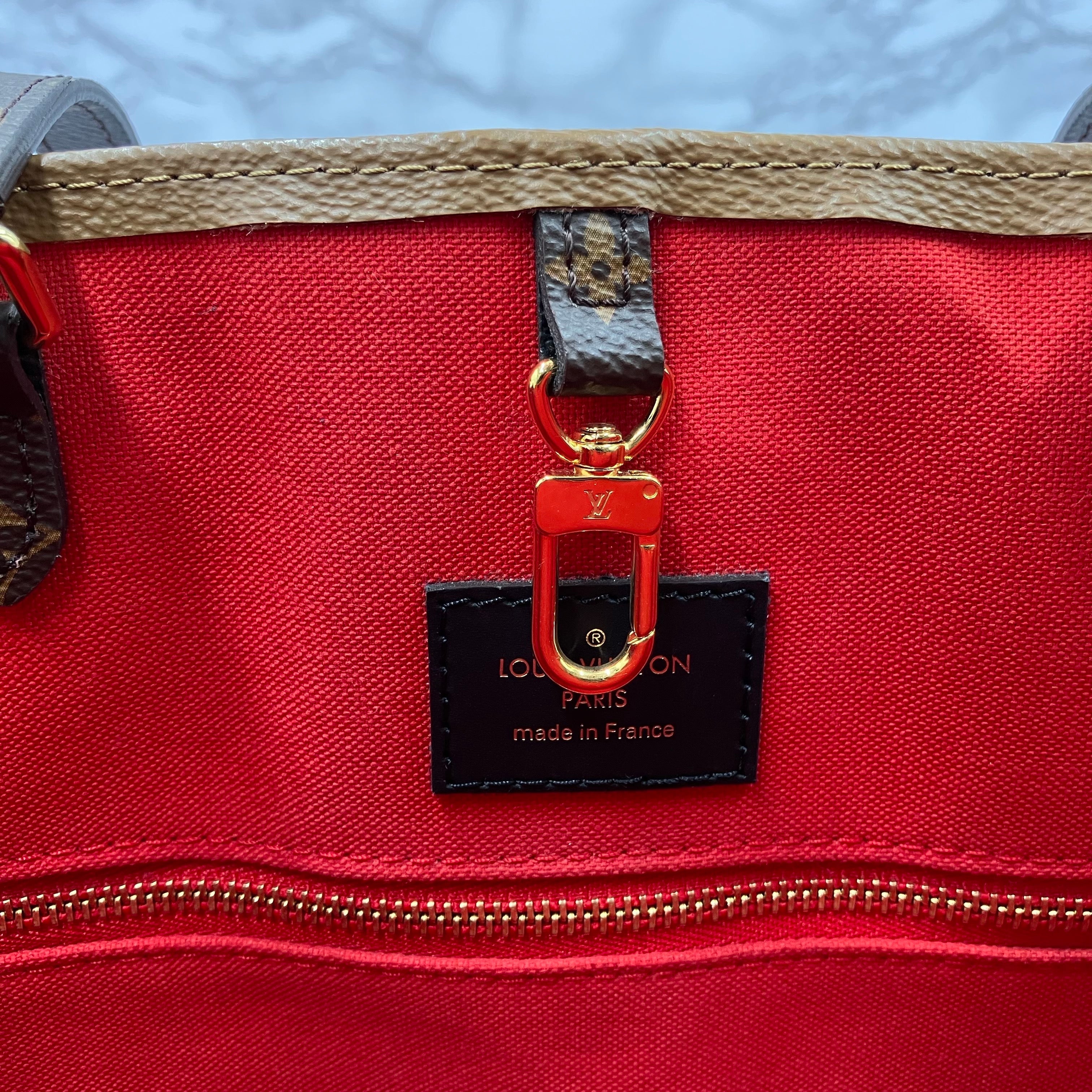 LOUIS VUITTON On The Go GM Monogram Giant Reverse