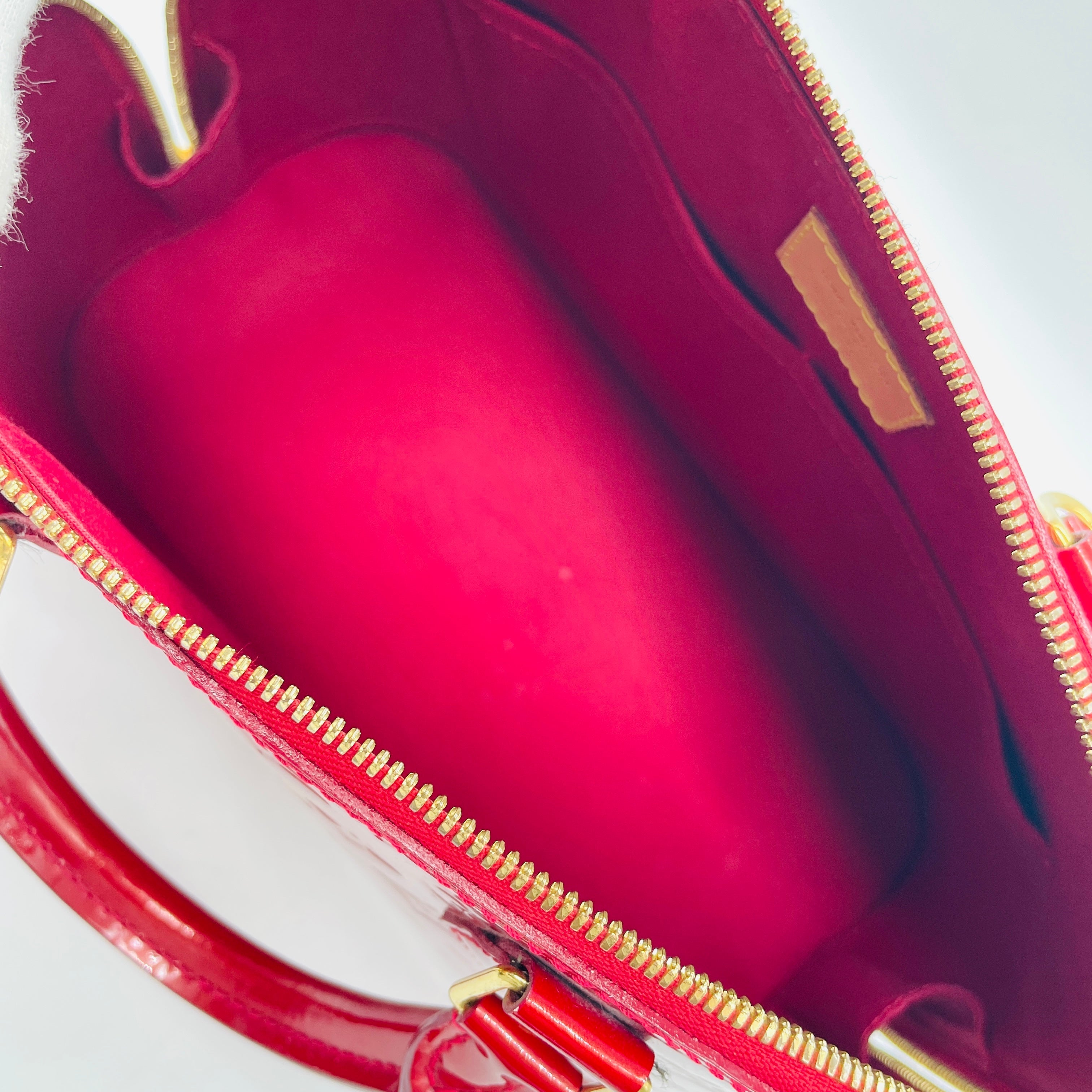 LOUIS VUITTON Vernis Alma PM