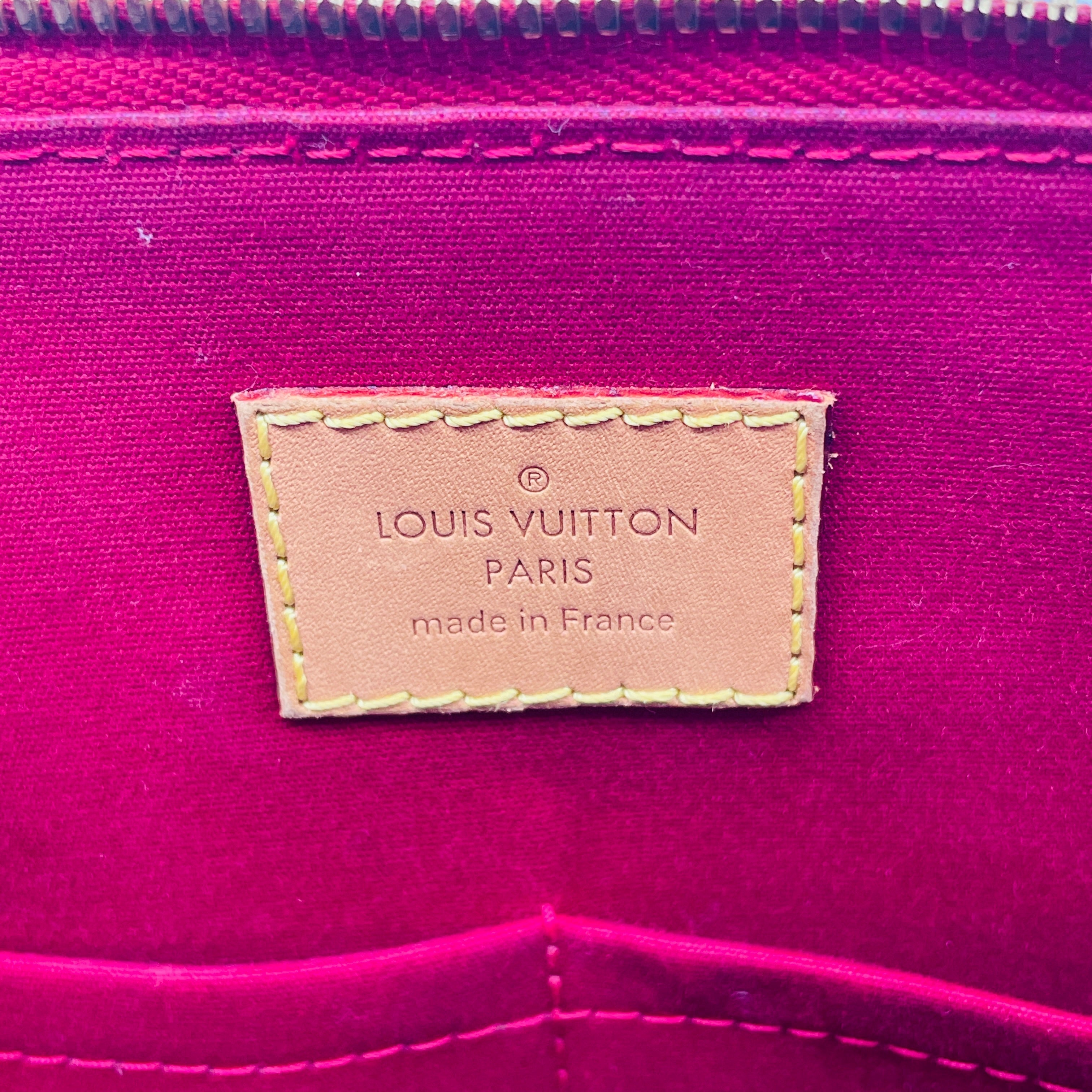 LOUIS VUITTON Vernis Alma PM