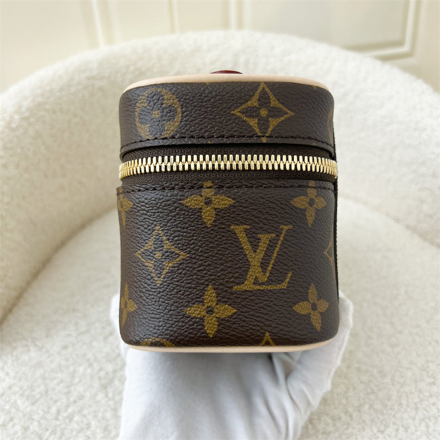 LV Nano Nice in Monogram Canvas GHW