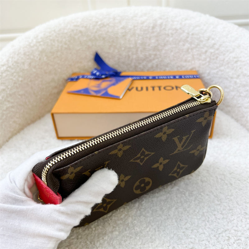 LV Mini Pochette in Christmas 2021 Vivienne in London Canvas and GHW