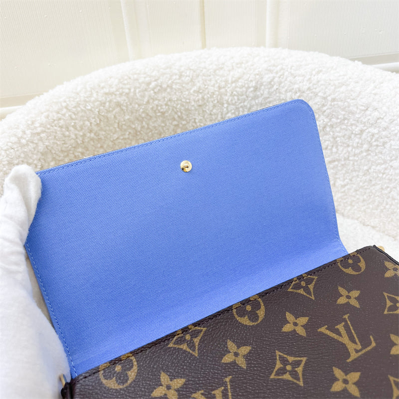 LV Felicie Pochette in Vivienne in Great Wall of China Monogram Canvas and GHW