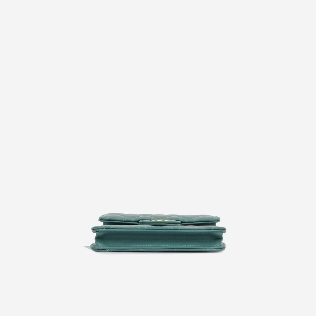 Chanel Micro Top Handle - Dark Teal
