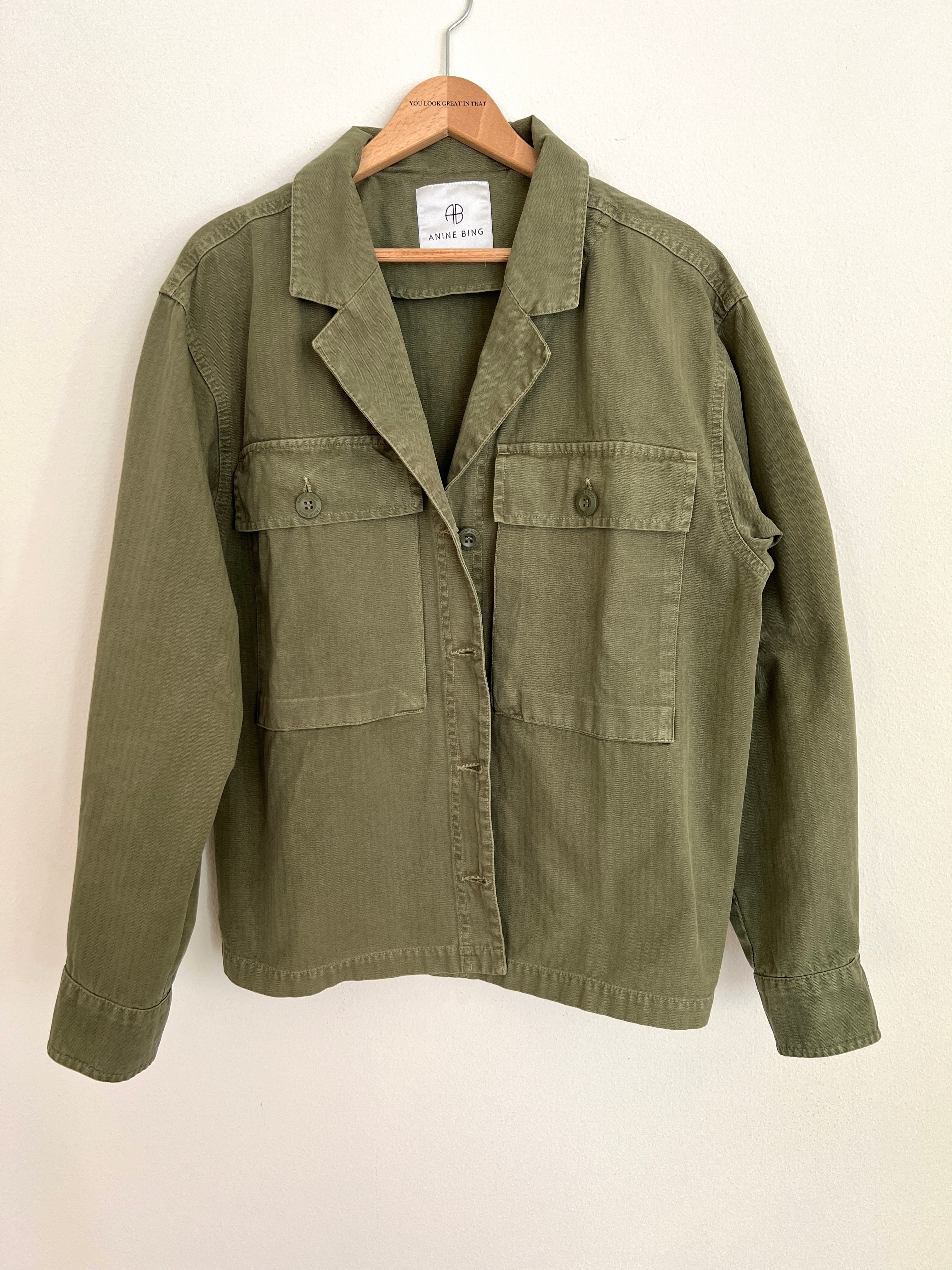 GREEN OVERSIZED JACKET