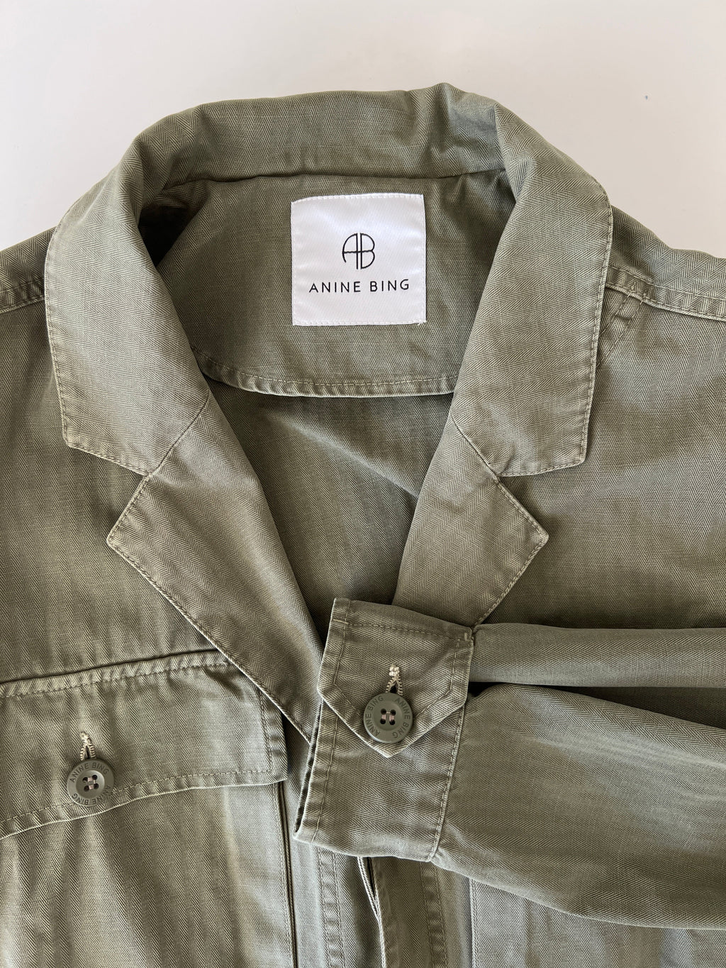 GREEN OVERSIZED JACKET