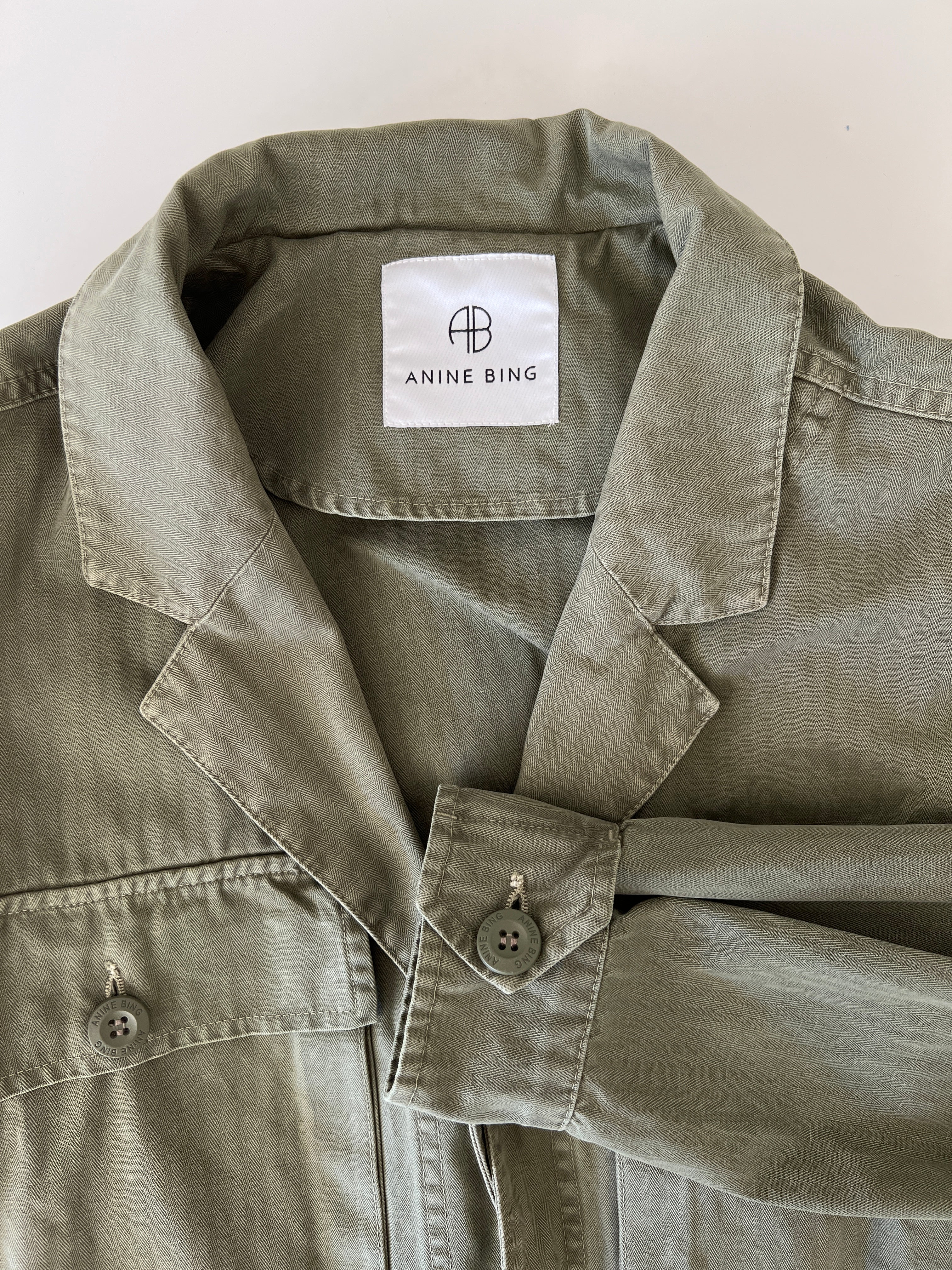GREEN OVERSIZED JACKET