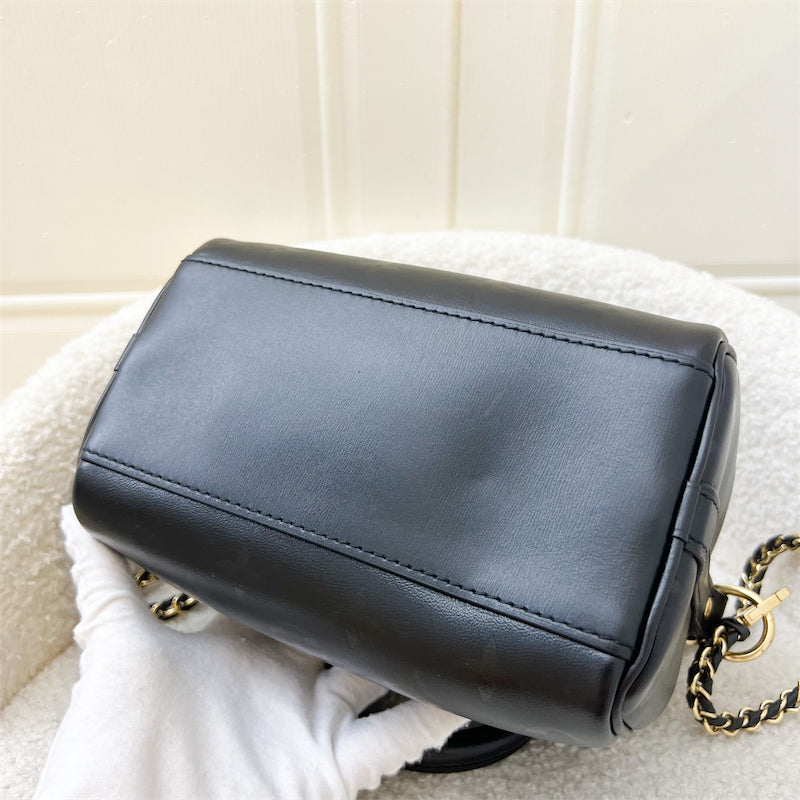 LV Speedy BB Ink in Noir (Black) Monogram GHW
