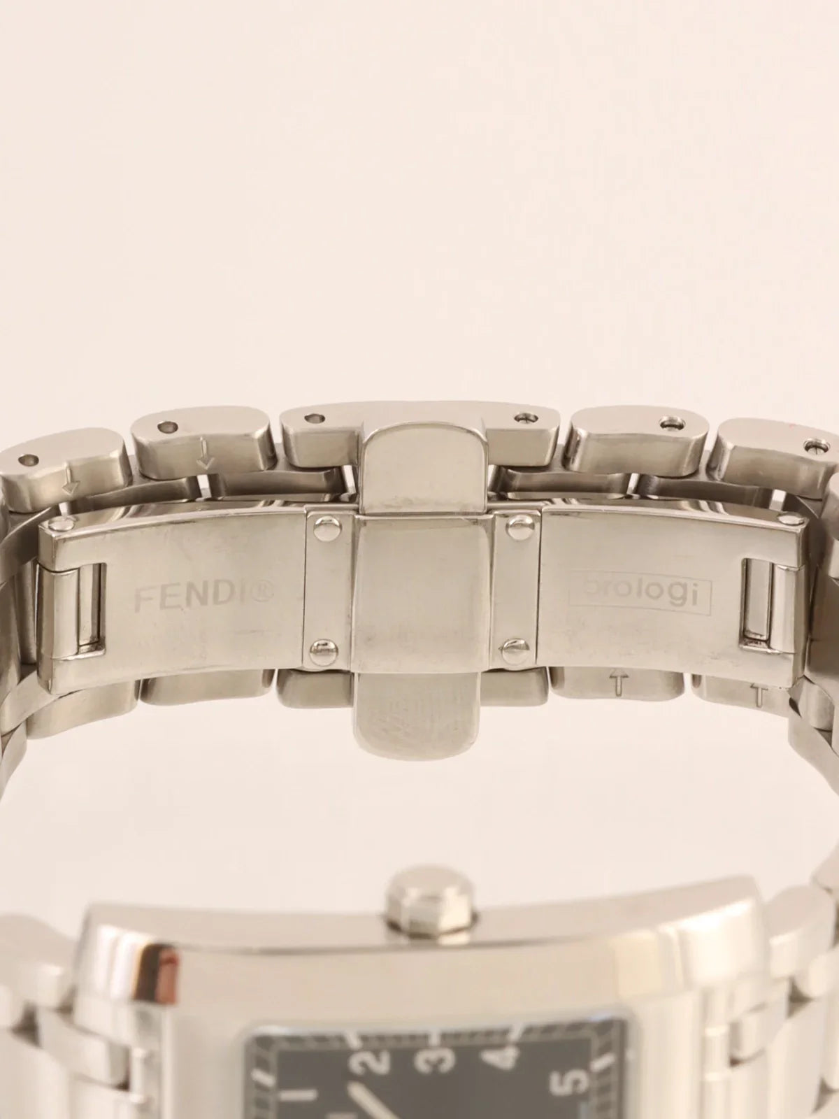 FENDI Classico Watch Silver/Black