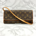 LOUIS VUITTON Monogram Pochette Twin GM