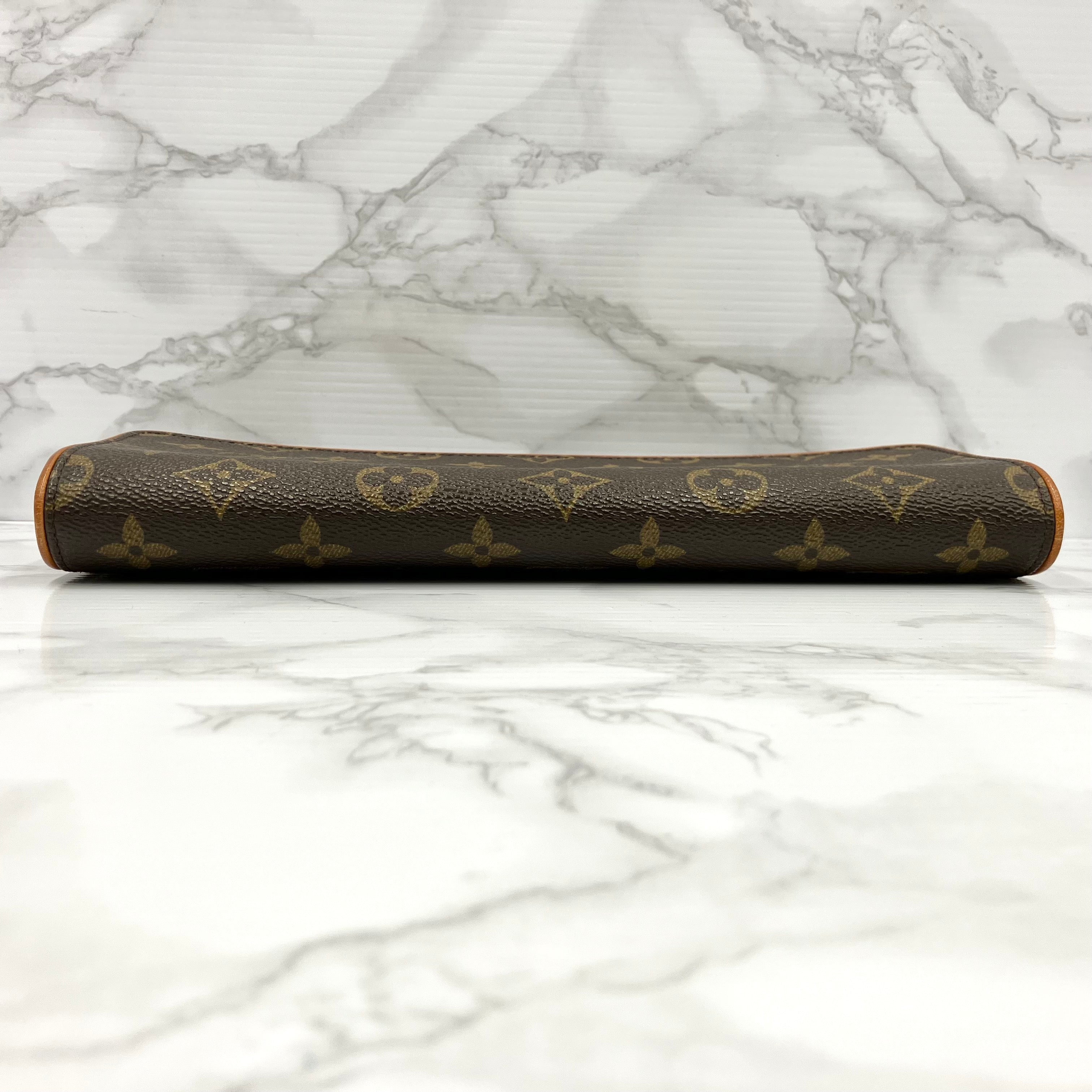 LOUIS VUITTON Monogram Pochette Twin GM