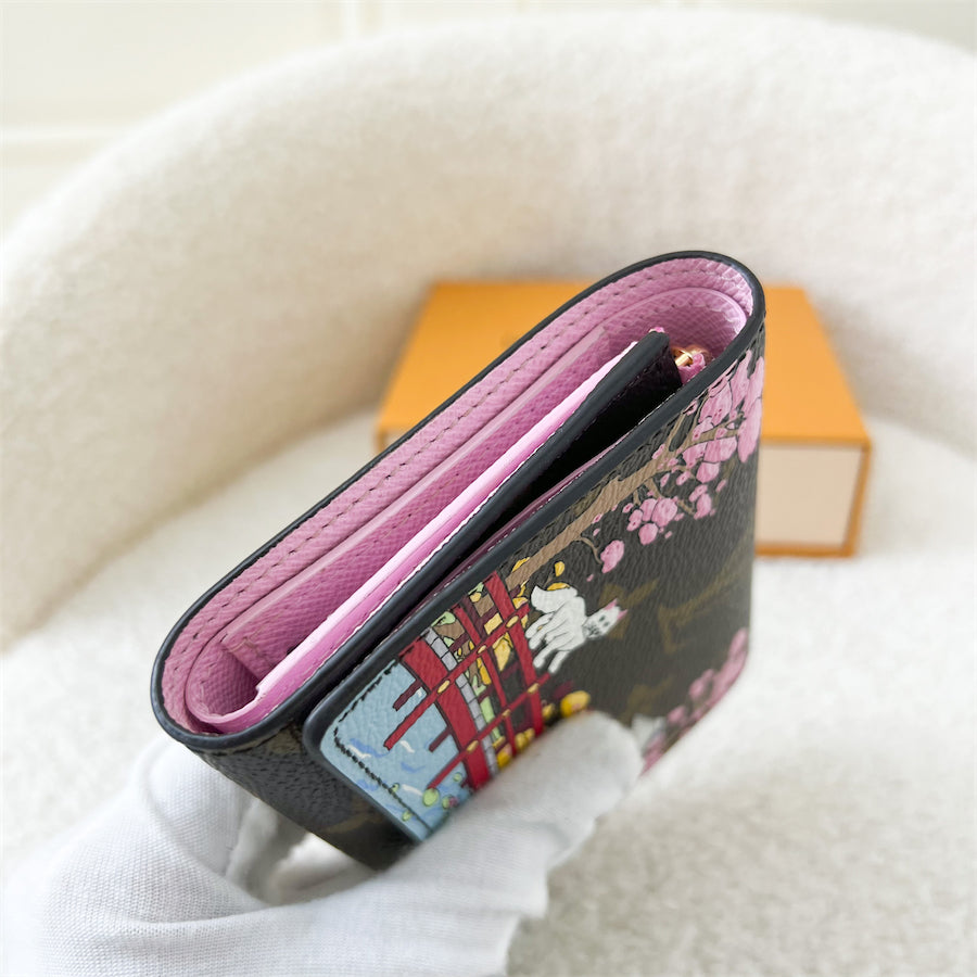 LV Victorine Wallet in Christmas Animation (Vivienne in Japan) Monogram GHW