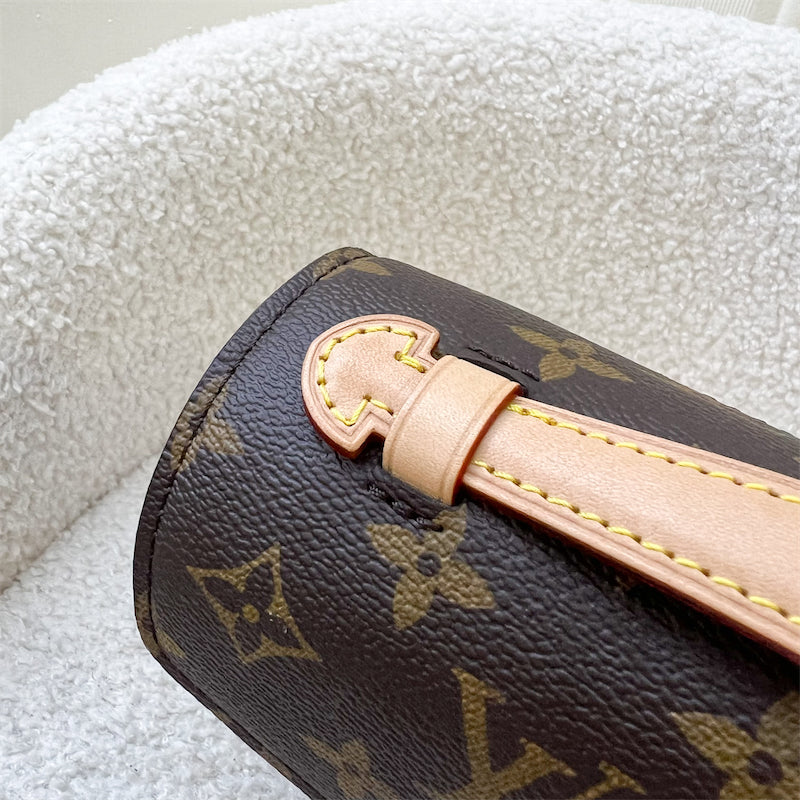 LV Pochette Metis East West in Monogram Canvas and GHW