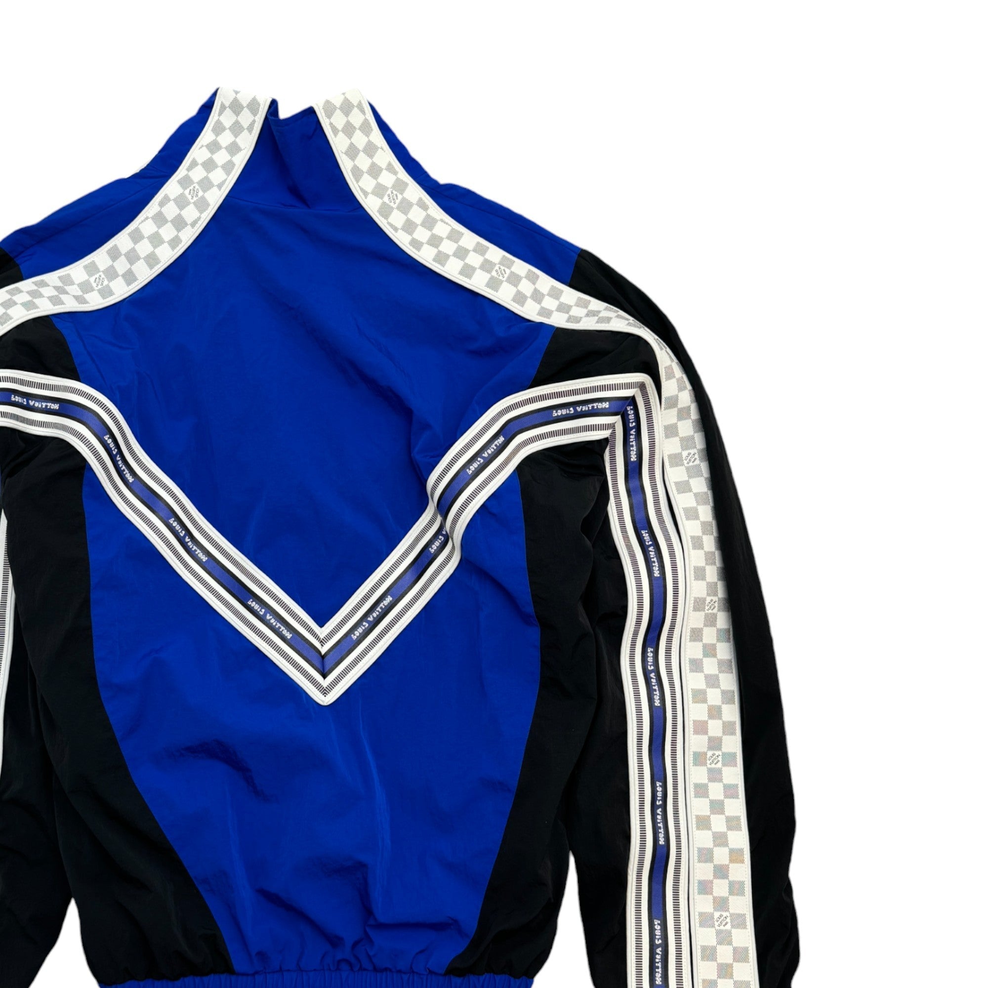 Men's Technical Track Jacket Blue Size XL
