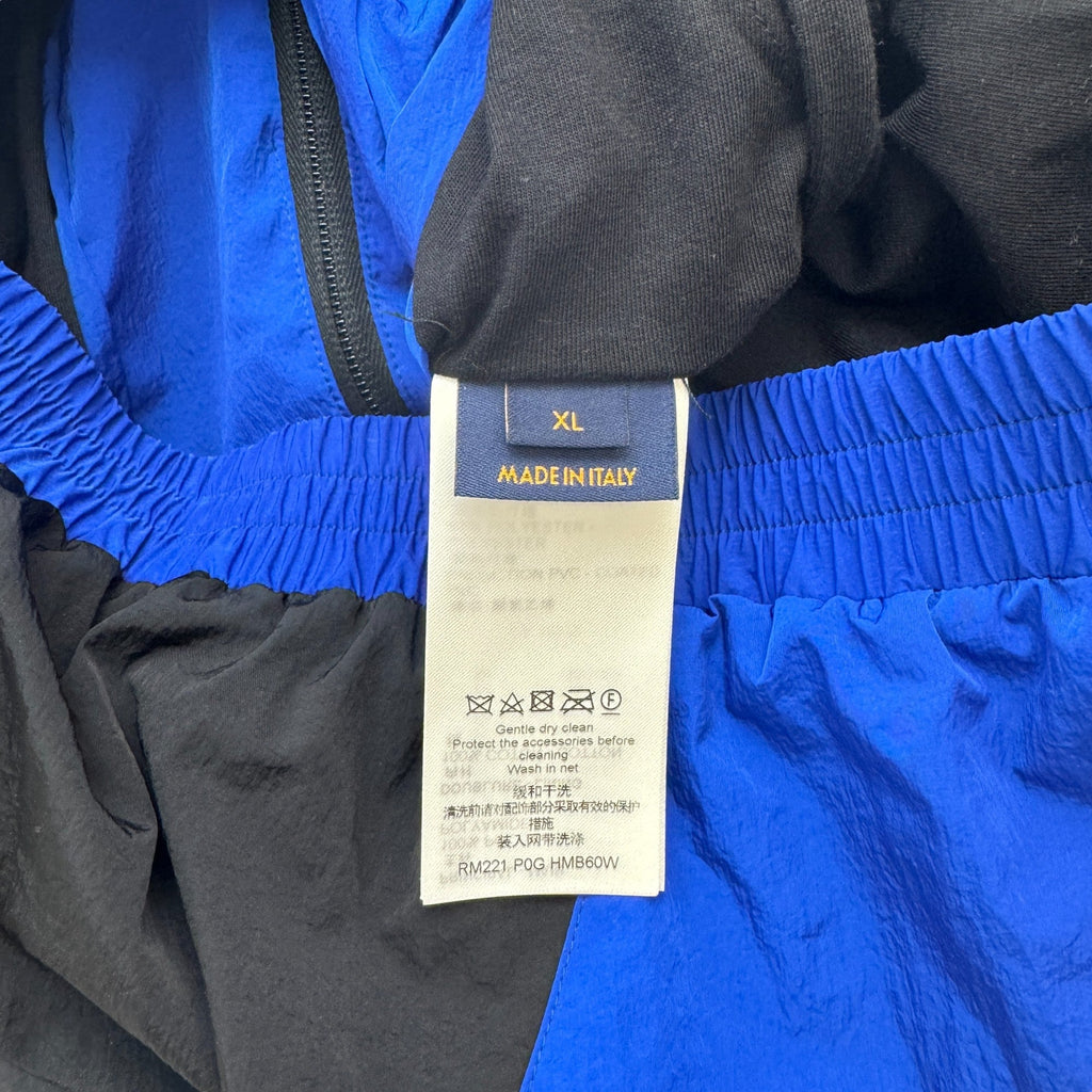 Men's Technical Track Jacket Blue Size XL