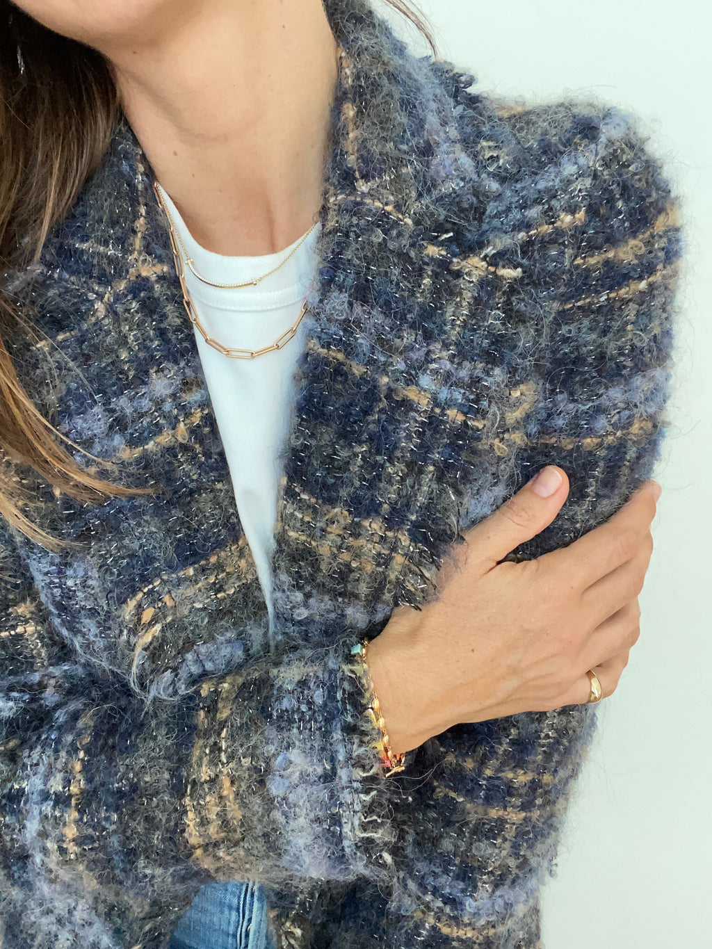 BouclÃƒÆ’Ã‚Â© Wool Blazer - Size EU 36 / US 4
