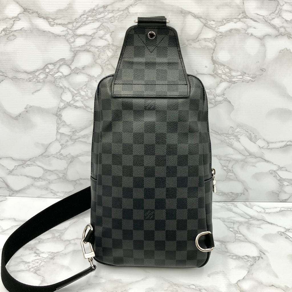 LOUIS VUITTON Graphite Avenue Sling Bag