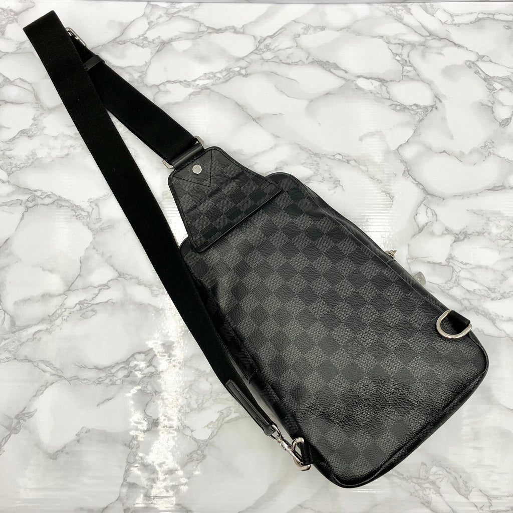 LOUIS VUITTON Graphite Avenue Sling Bag