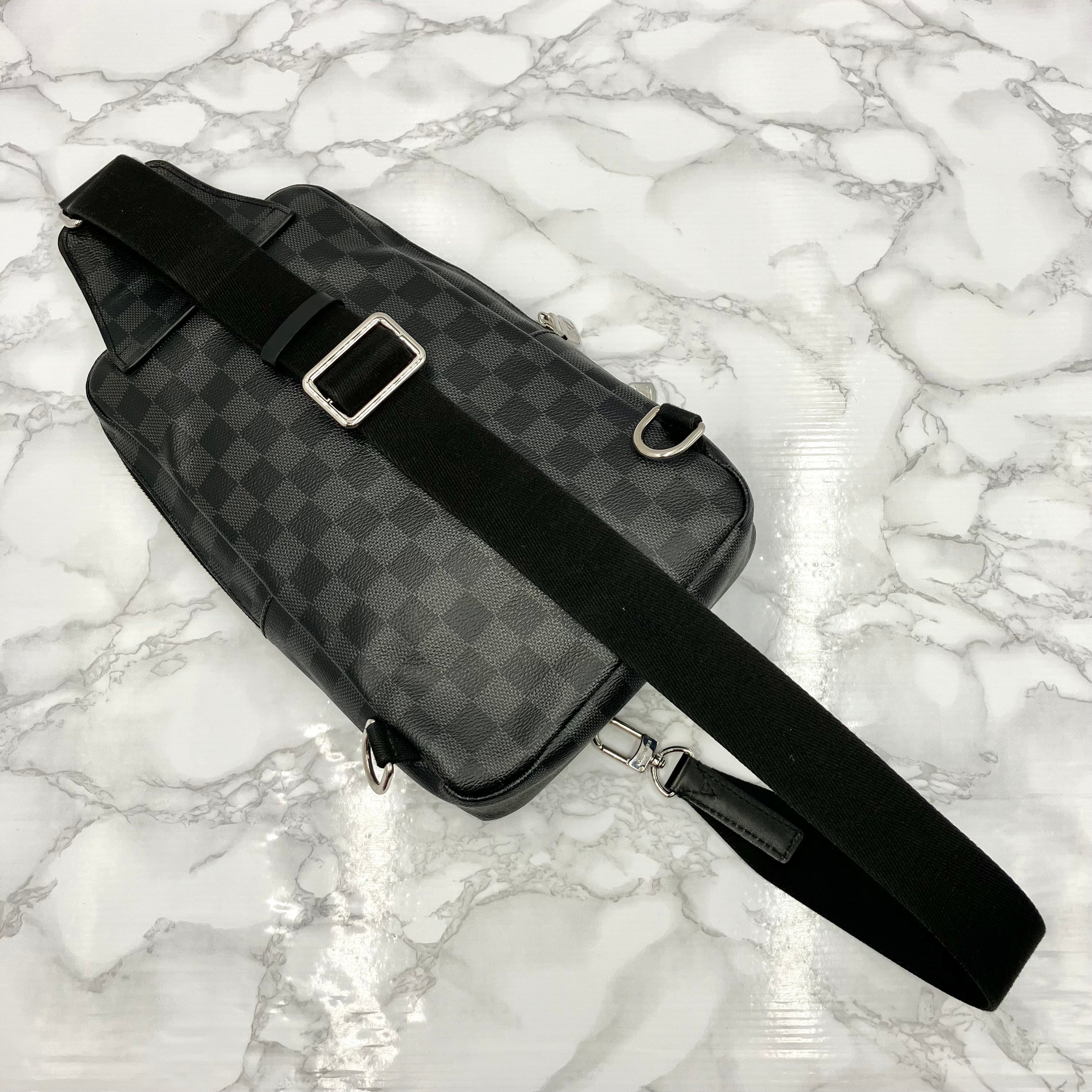 LOUIS VUITTON Graphite Avenue Sling Bag