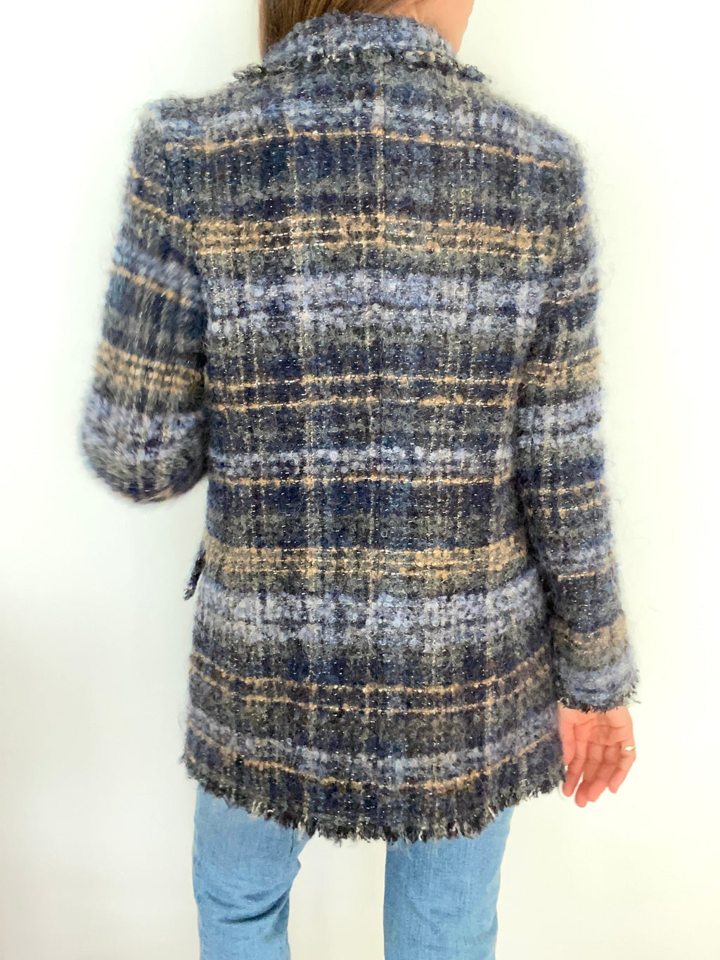 BouclÃƒÆ’Ã‚Â© Wool Blazer - Size EU 36 / US 4