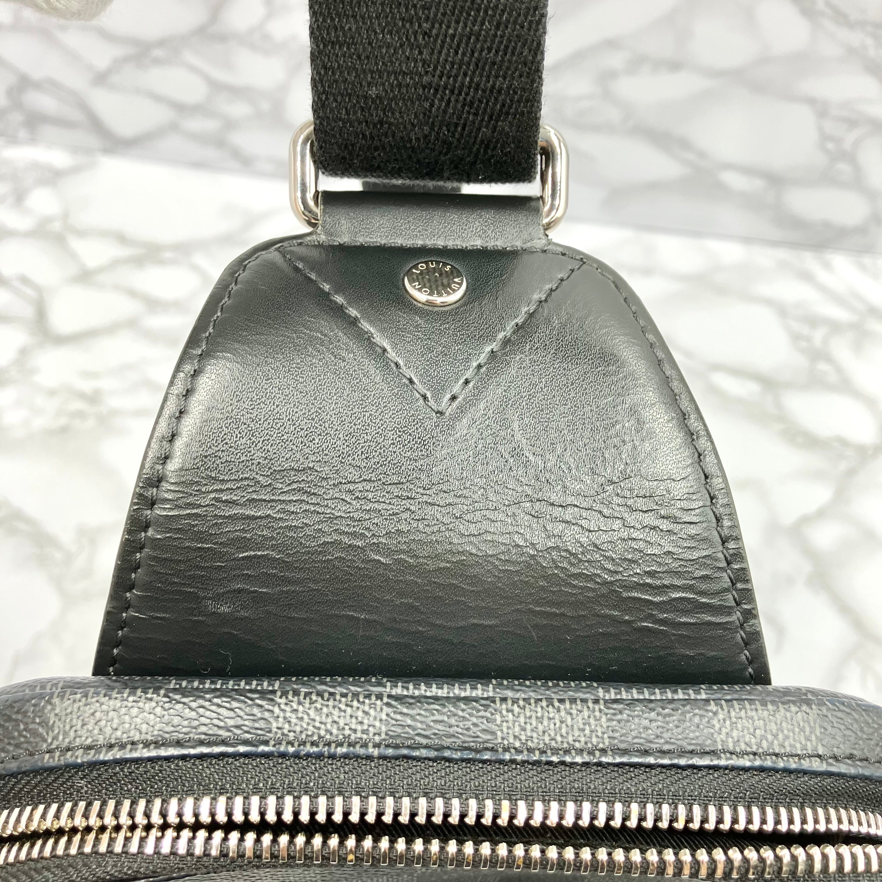 LOUIS VUITTON Graphite Avenue Sling Bag
