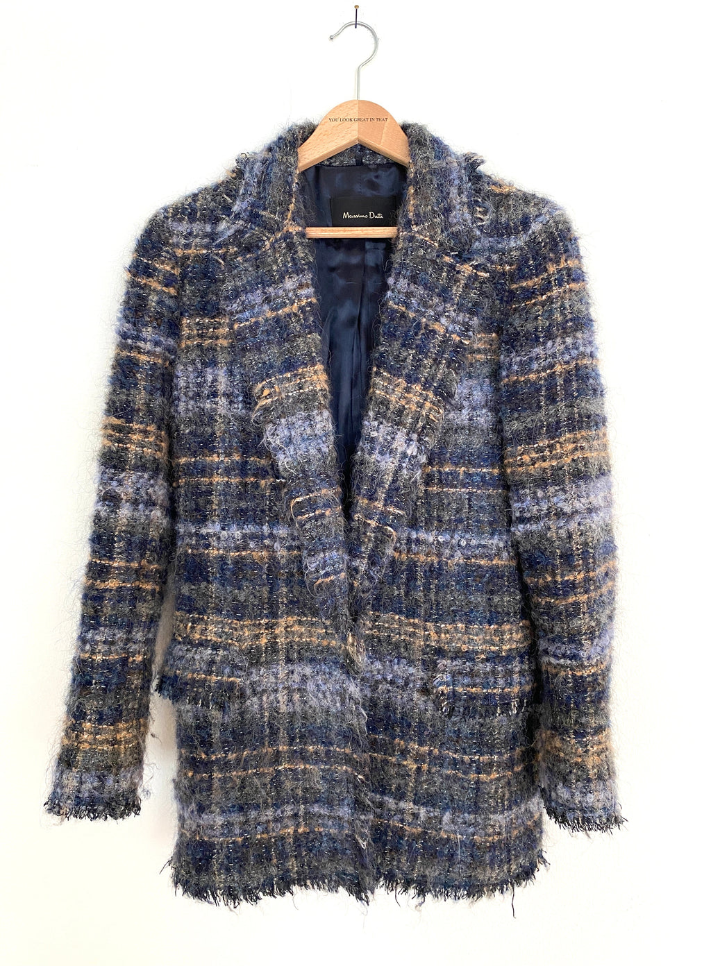 BouclÃƒÆ’Ã‚Â© Wool Blazer - Size EU 36 / US 4