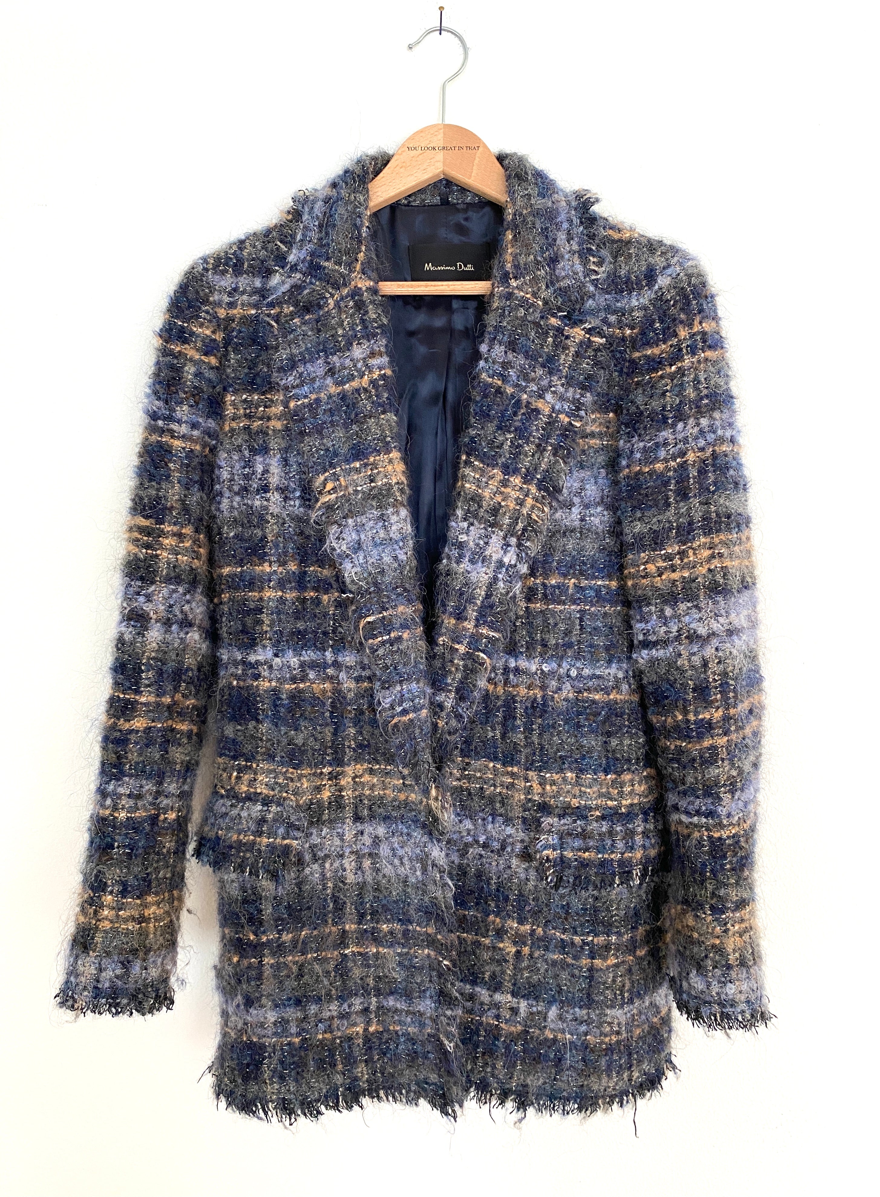 BouclÃƒÆ’Ã‚Â© Wool Blazer - Size EU 36 / US 4