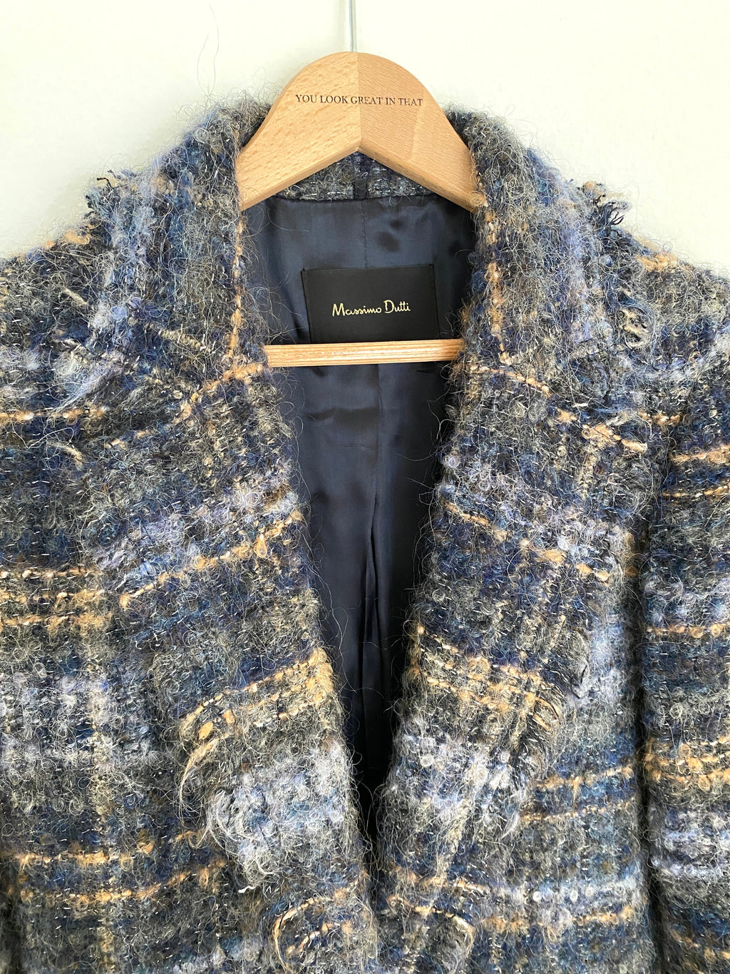 BouclÃƒÆ’Ã‚Â© Wool Blazer - Size EU 36 / US 4