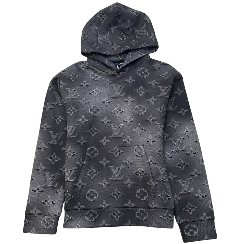 Men's 2054 Monogram Hoodie Black Size XL