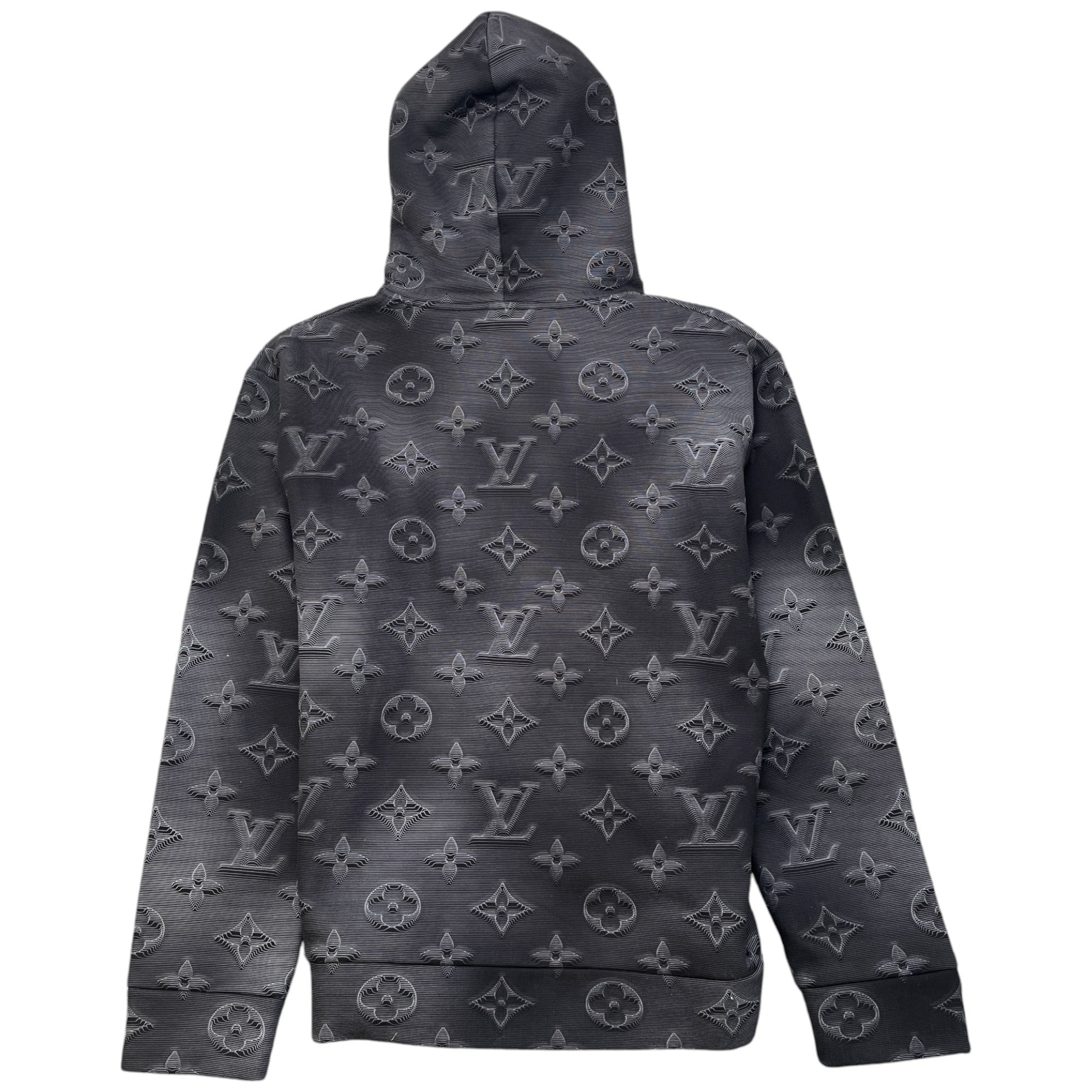 Men's 2054 Monogram Hoodie Black Size XL