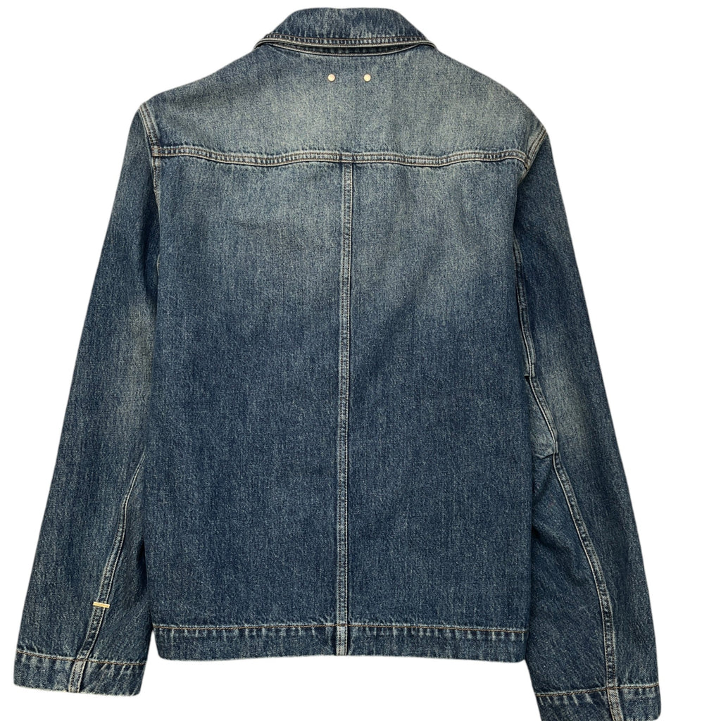 Men's Monogram Workwear Denim Jacket Blue Size IT 52 / XL