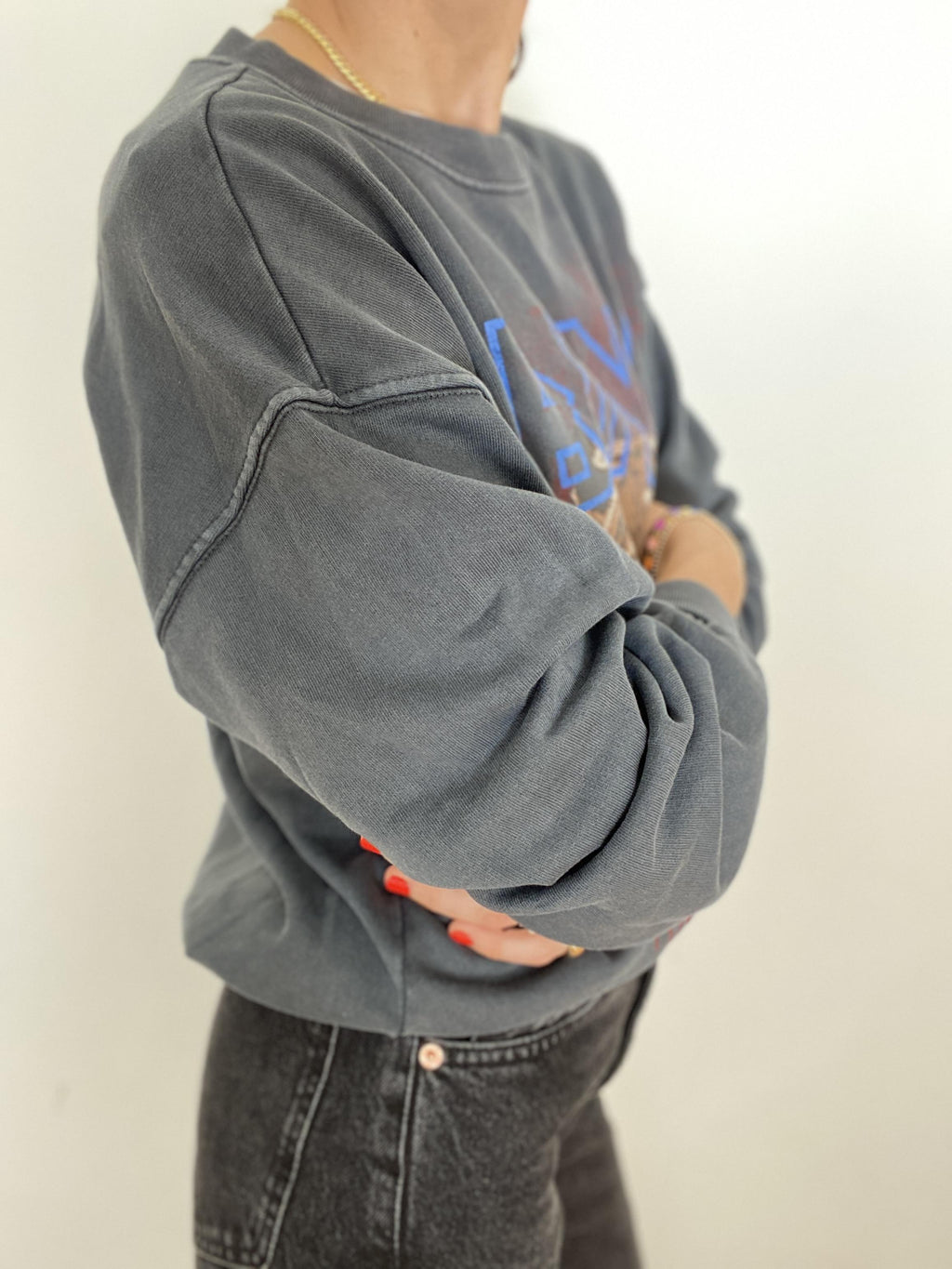 ANINE BING TIGER SWEATSHIRT - SIZE XS