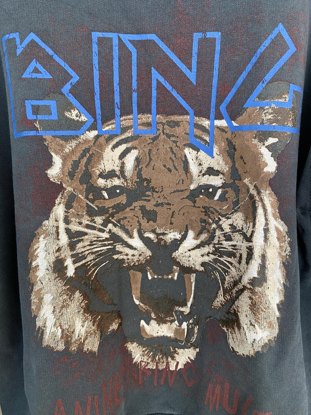 ANINE BING TIGER SWEATSHIRT - SIZE XS