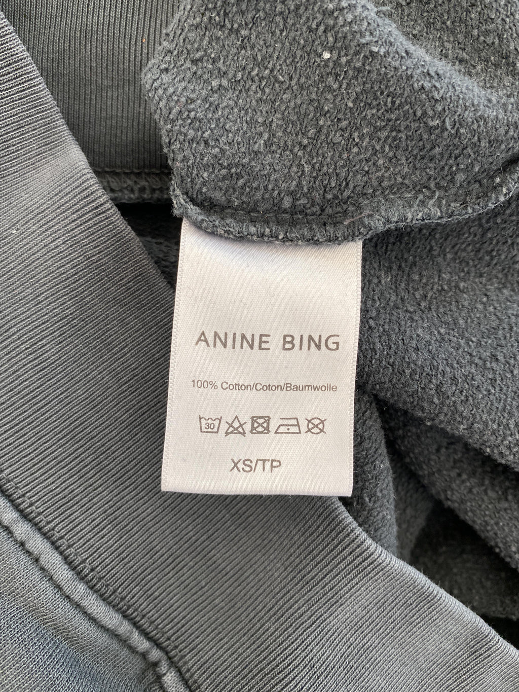 ANINE BING TIGER SWEATSHIRT - SIZE XS