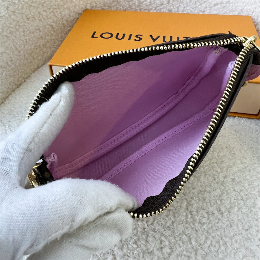 LV Mini Pochette Accessoires in Christmas 2021 Animation (Japan) Monogram Canvas