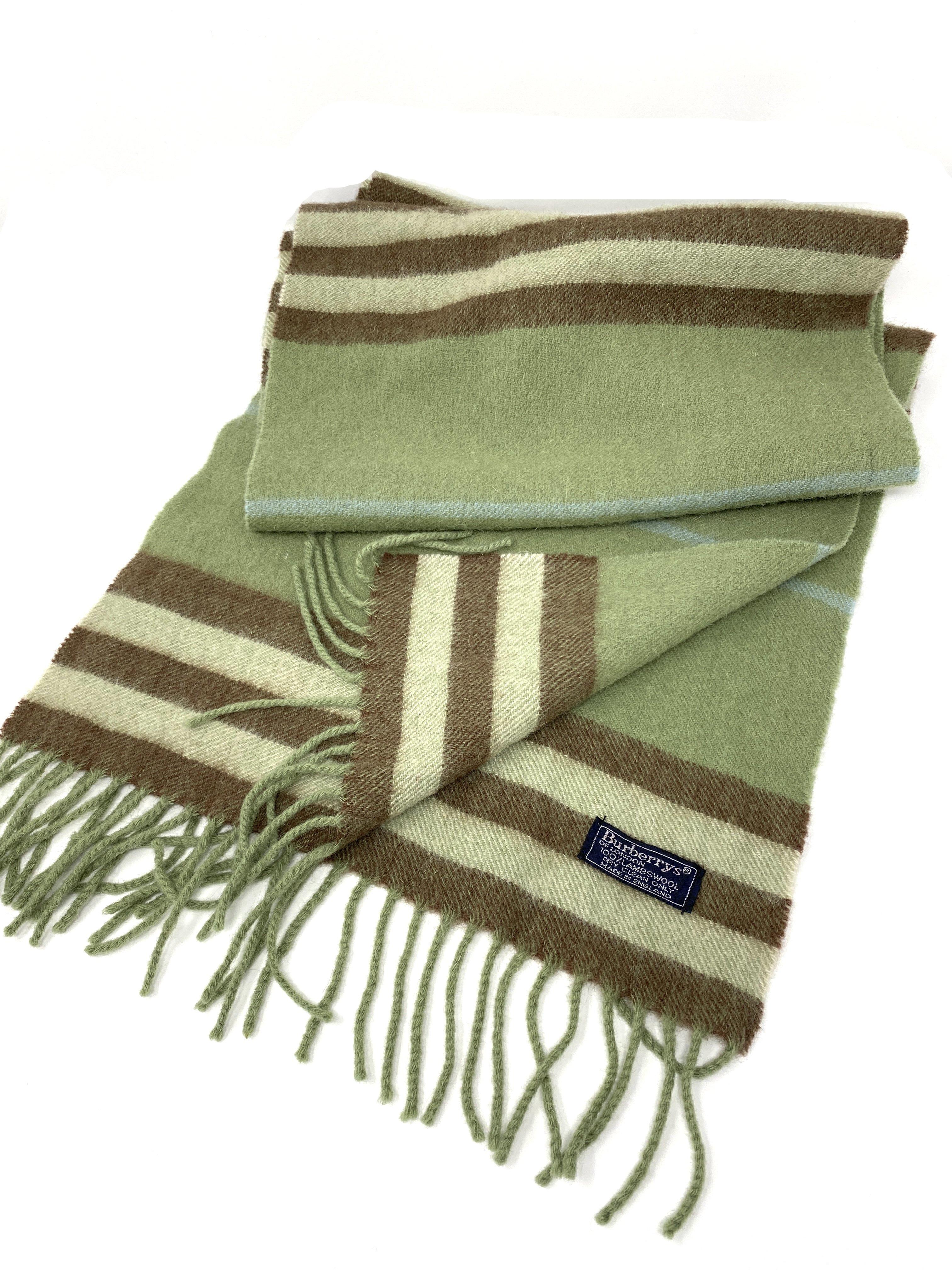 BURBERRY WOOL SCARF