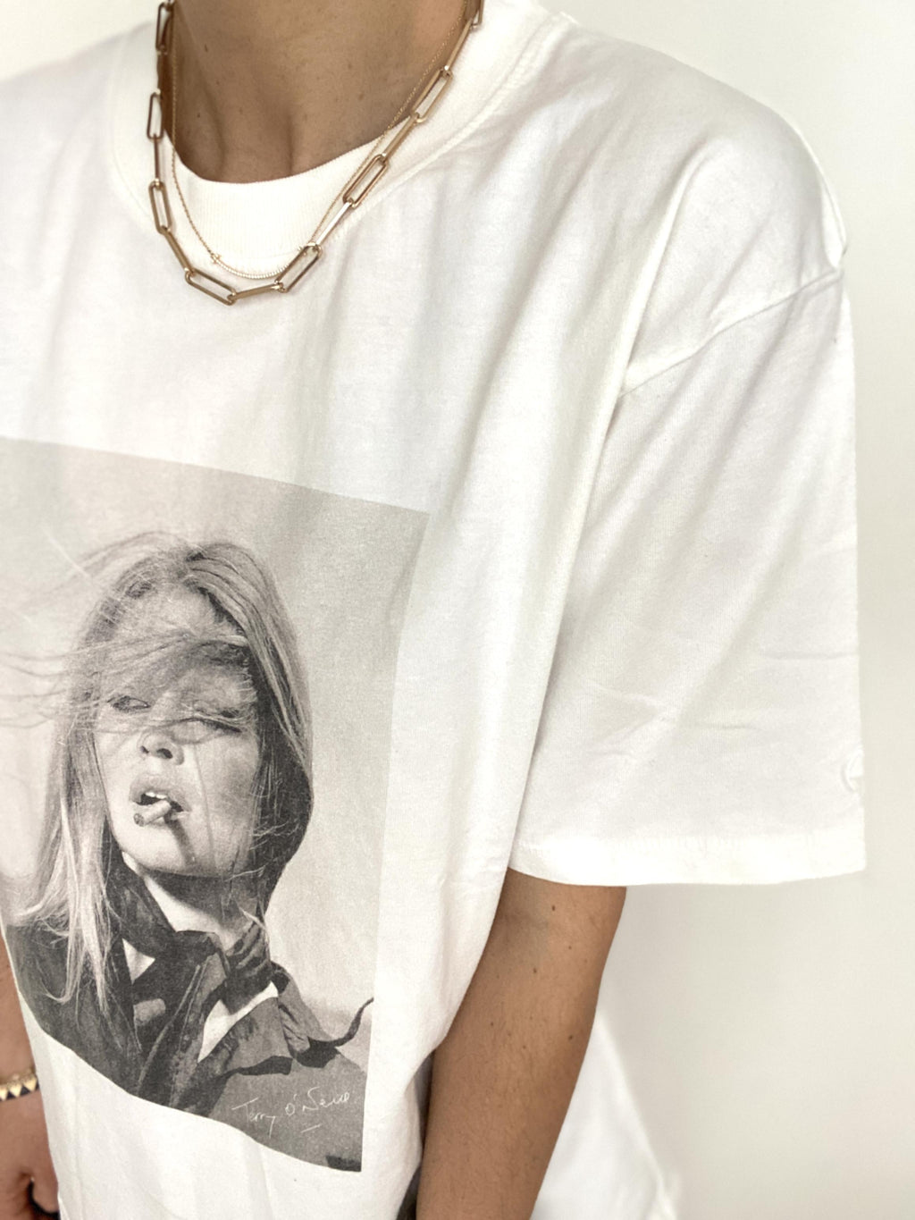 TERRY O'NEILL x BRIGITTE BARDOT IDA T-SHIRT - SIZE M