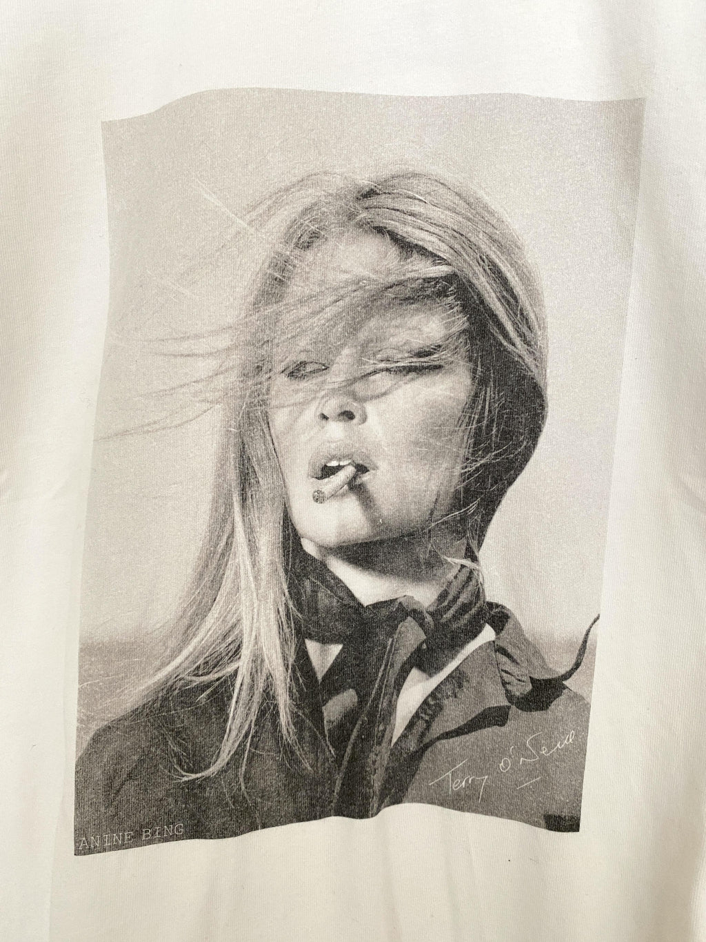 TERRY O'NEILL x BRIGITTE BARDOT IDA T-SHIRT - SIZE M