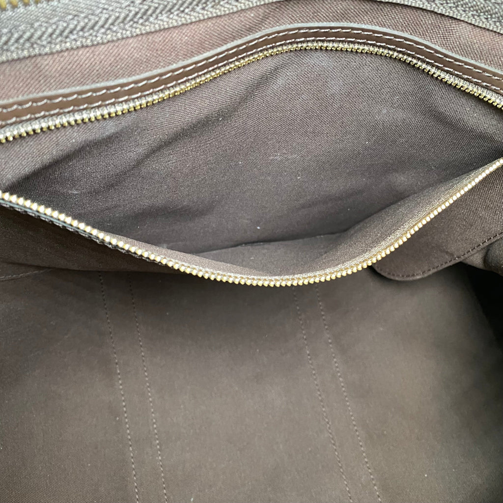 LOUIS VUITTON Keepall 55 Bando Damier Ebene
