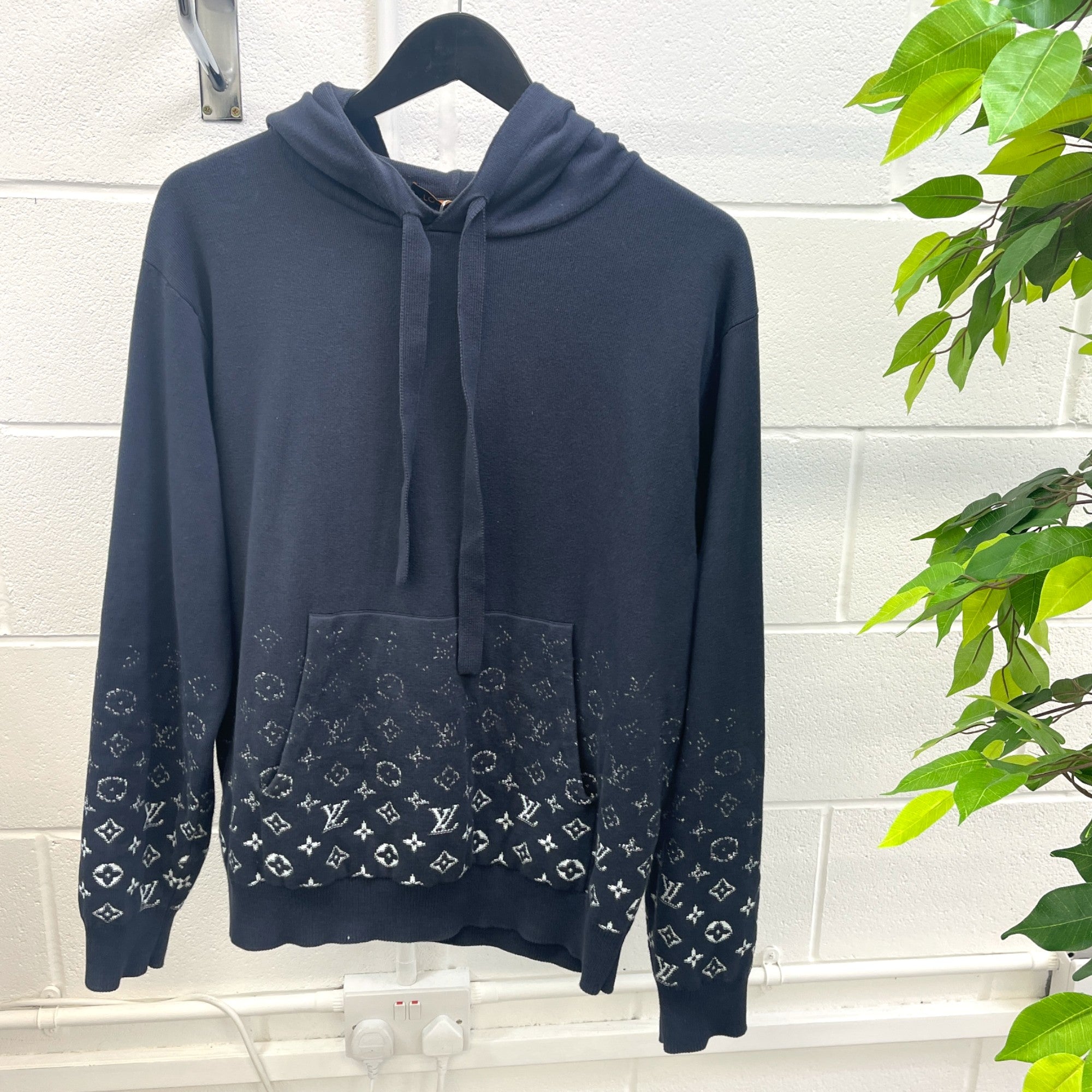 Men's Monogram Gradient Jumper Grey Size S