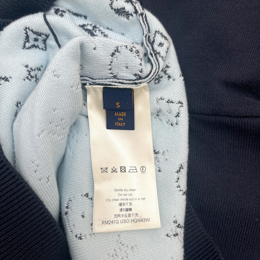Men's Monogram Gradient Jumper Grey Size S