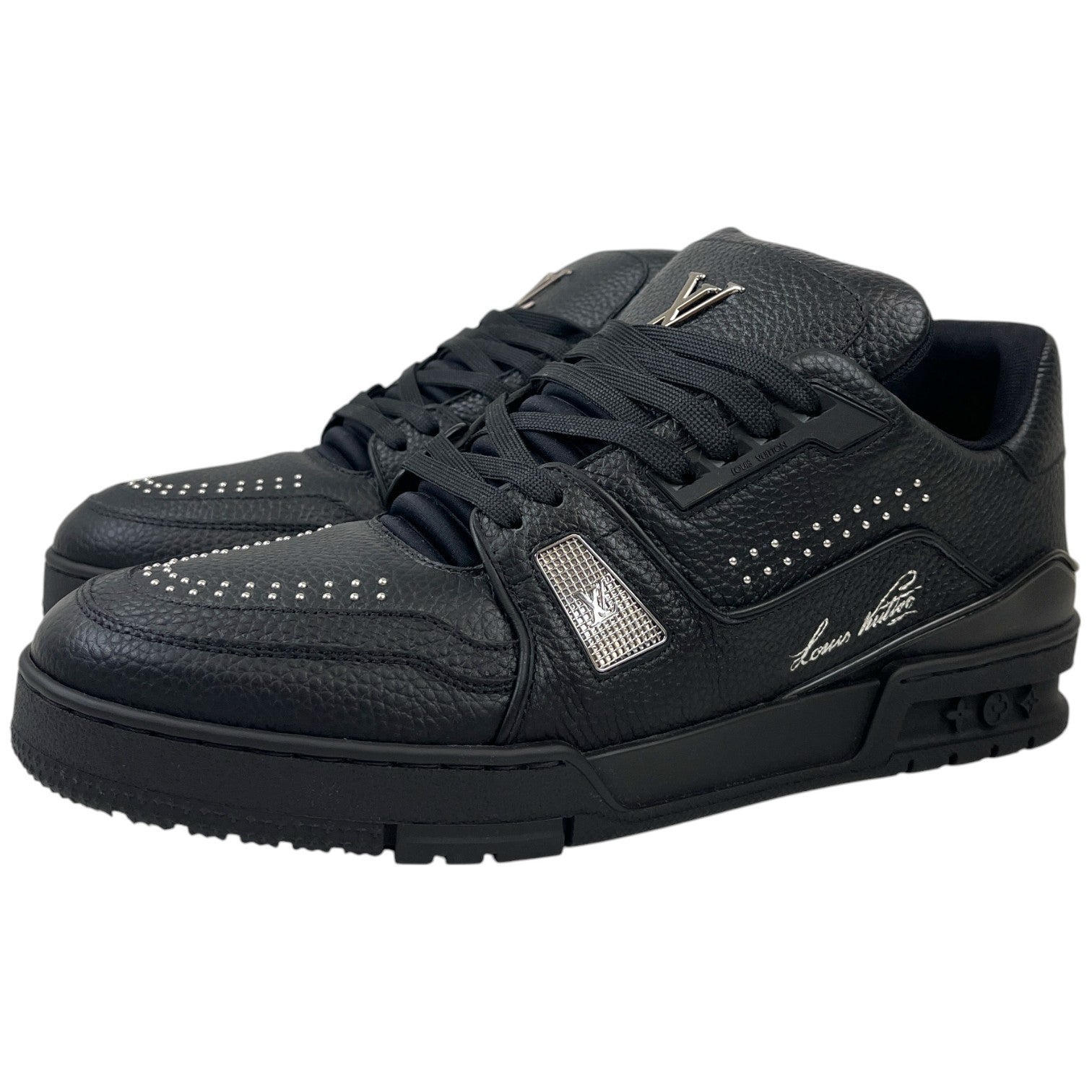 Men's Lv Low Trainers Black Size EU 44 / UK 10
