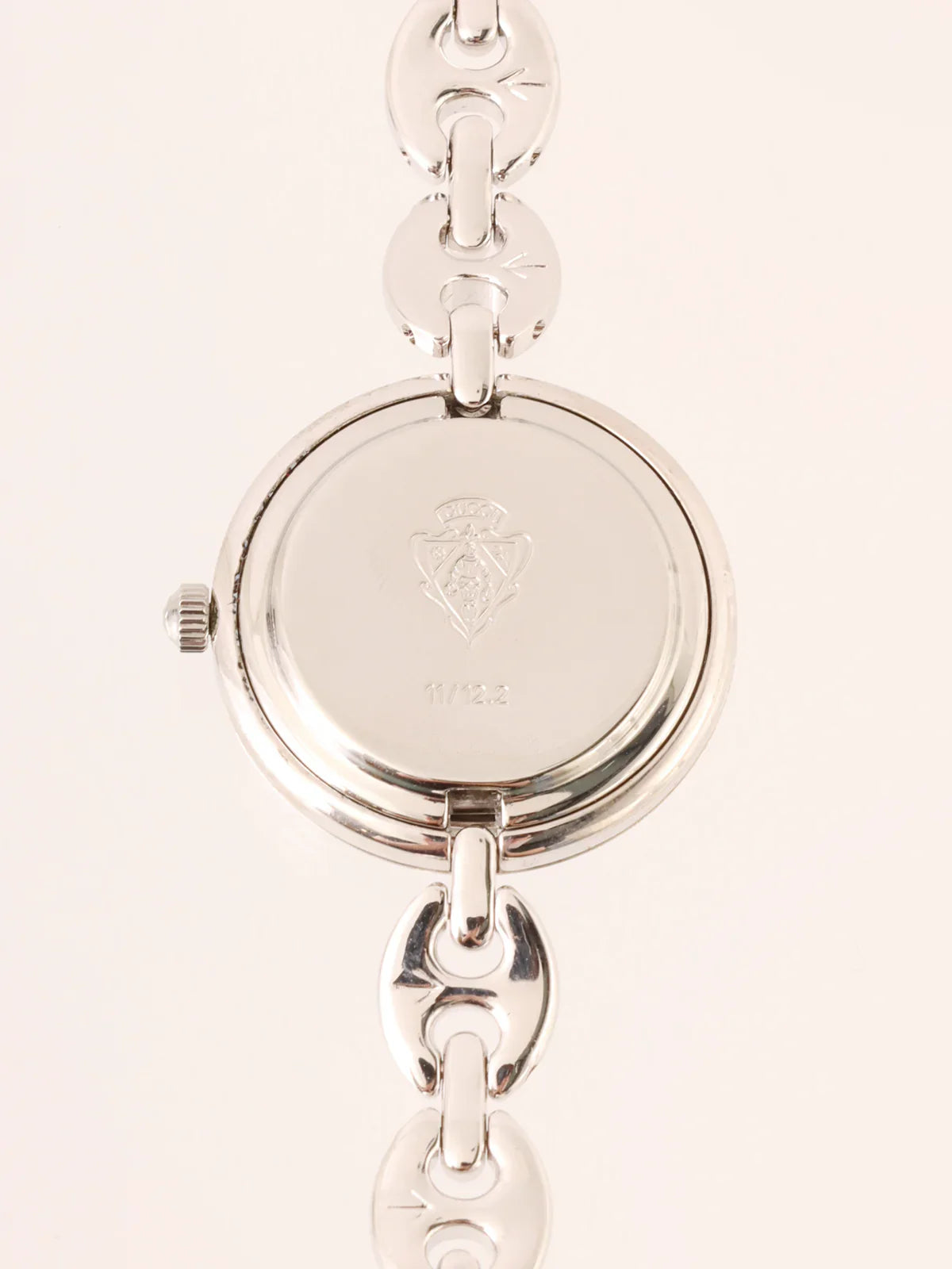 GUCCI Metallic Changeable Bezel Watch 6Colors/Silver