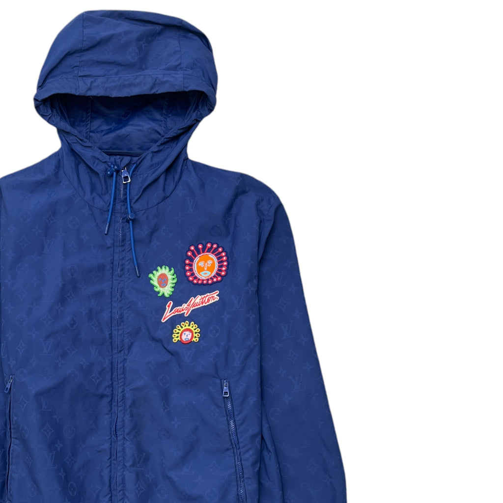 Men's X Yayoi Kusuma Monogram Windbreaker Blue Size IT 48 / M