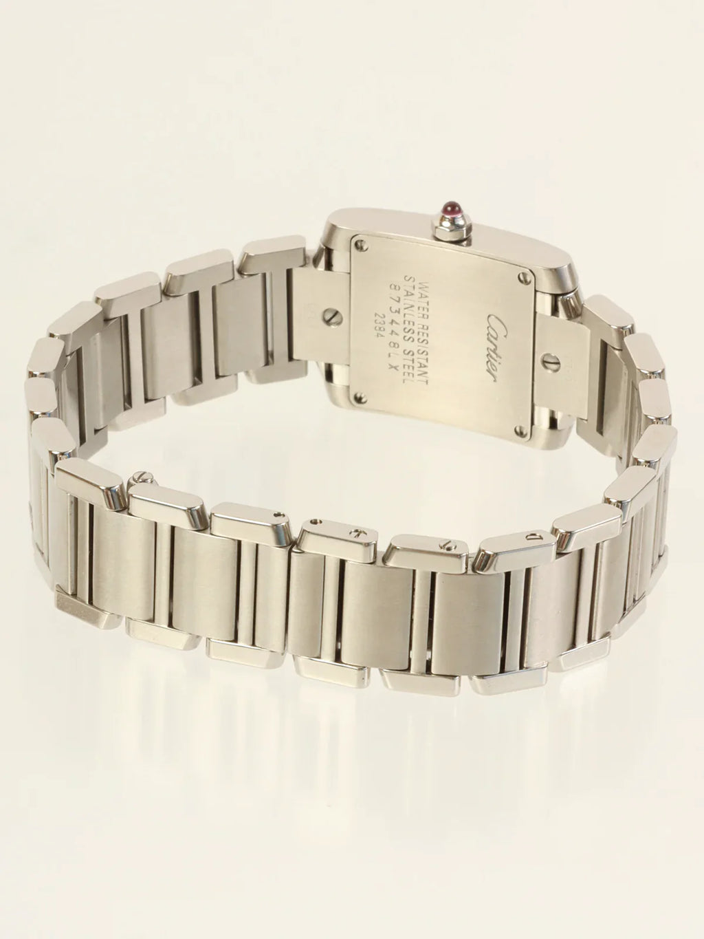 CARTIER Tank Francaise Sm Silver/Pink