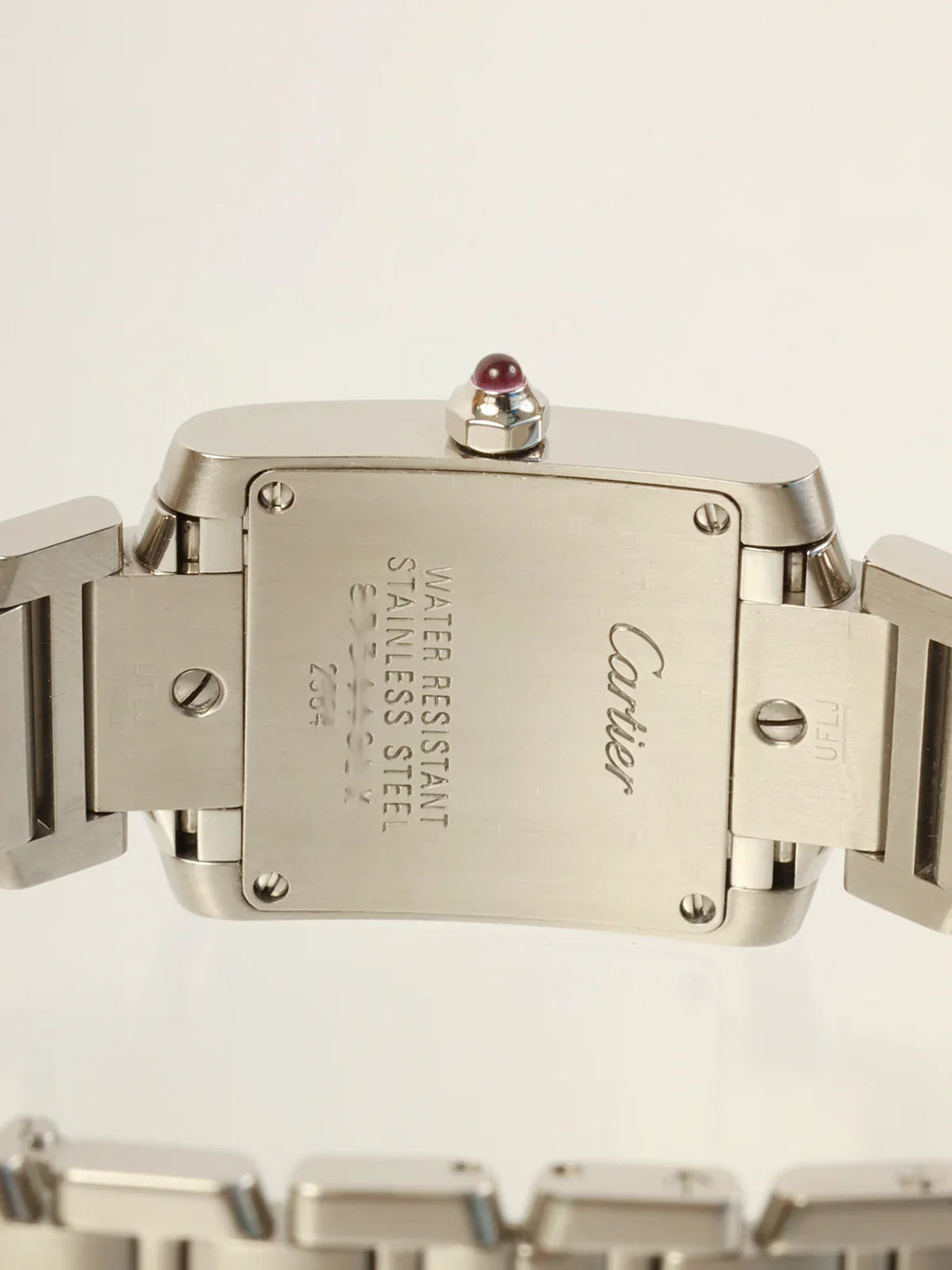 CARTIER Tank Francaise Sm Silver/Pink