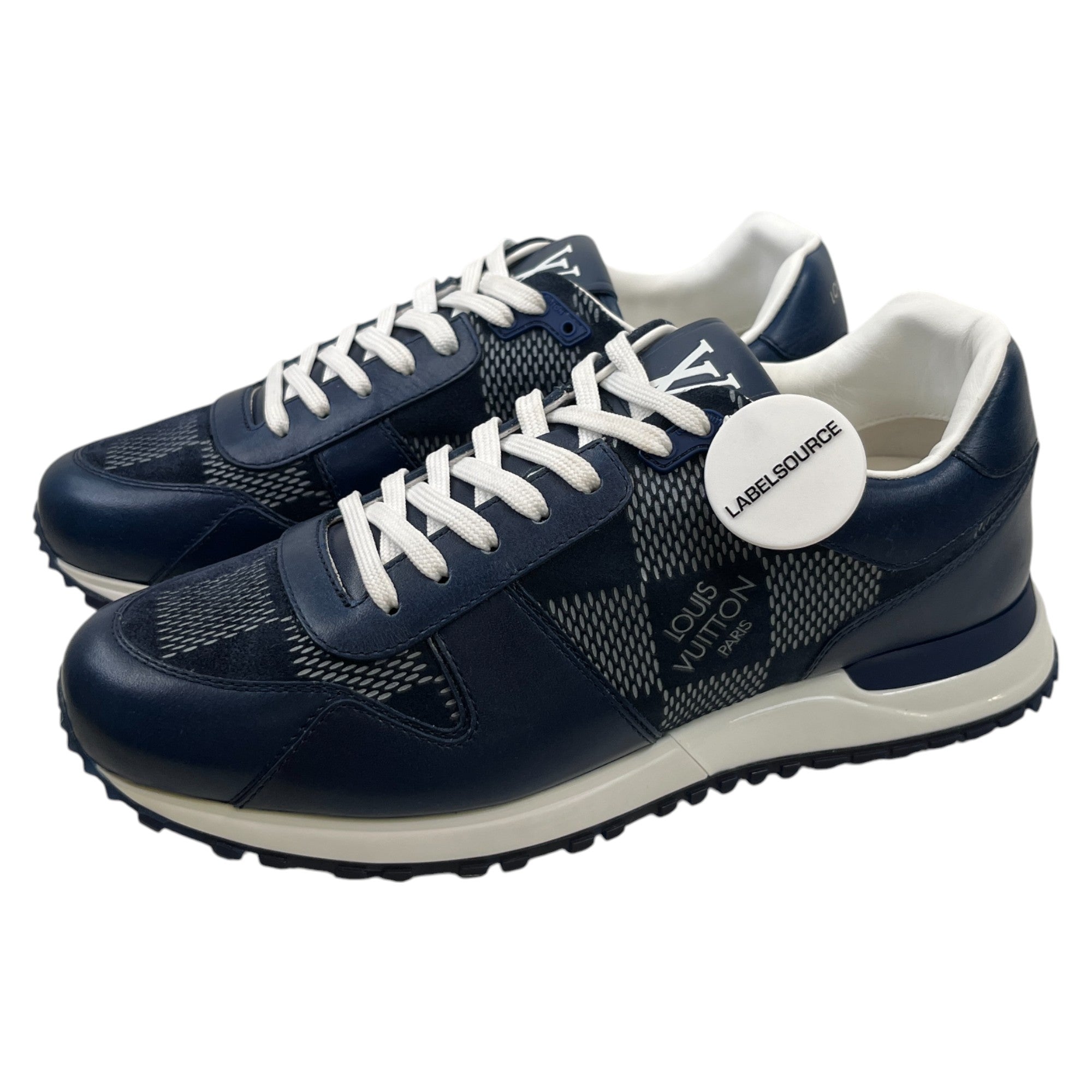 Men's Run Away Low Trainers Navy Size EU 40 / UK 6