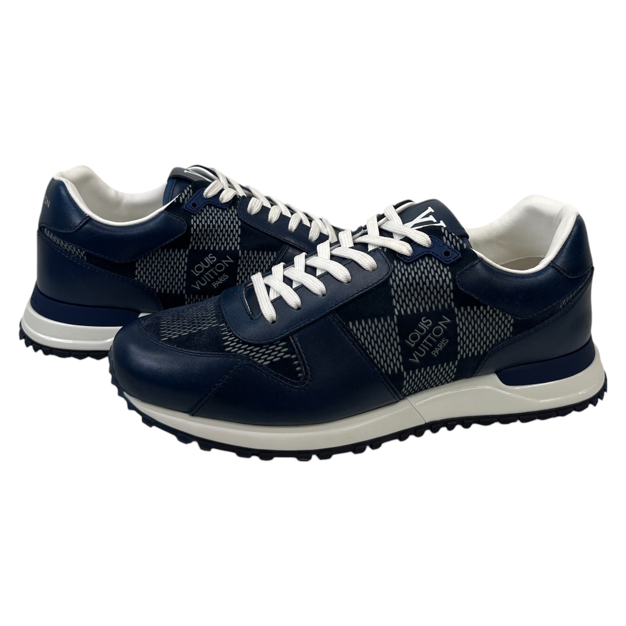 Men's Run Away Low Trainers Navy Size EU 40 / UK 6