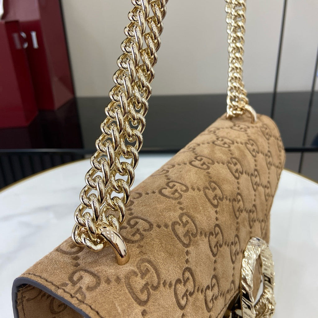 GC692 Dionysus Small Shoulder Bag /HIGHEST QUALITY VERSION / 10"W x 5.5"H x 3"D