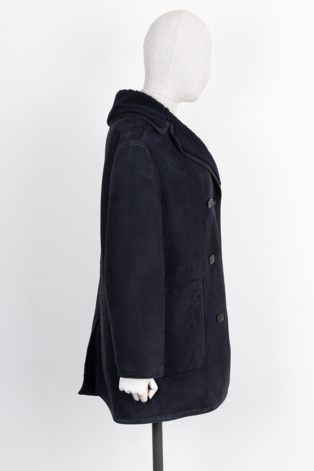 CHRISTIAN DIOR Reversible Double Breasted Coat