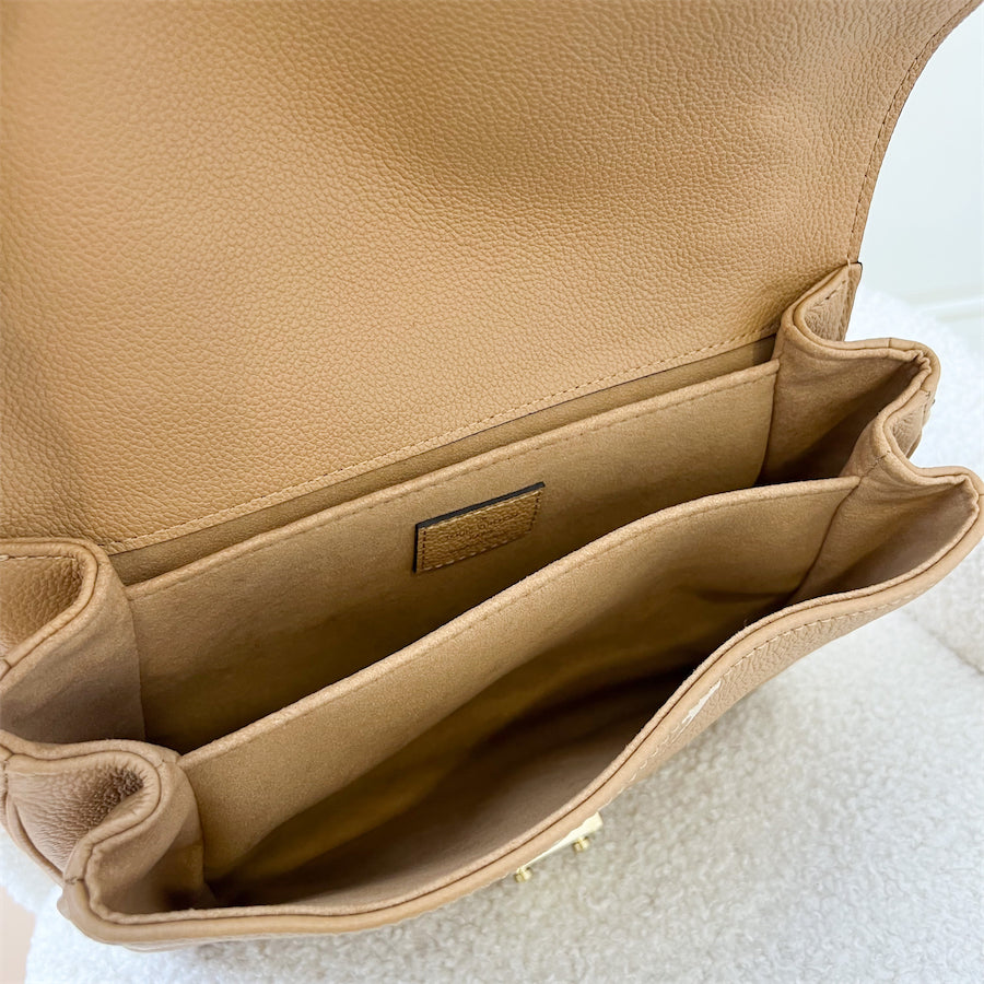 LV Pochette Metis in Arizona Beige / Crème Beige Monogram Empreinte Leather GHW